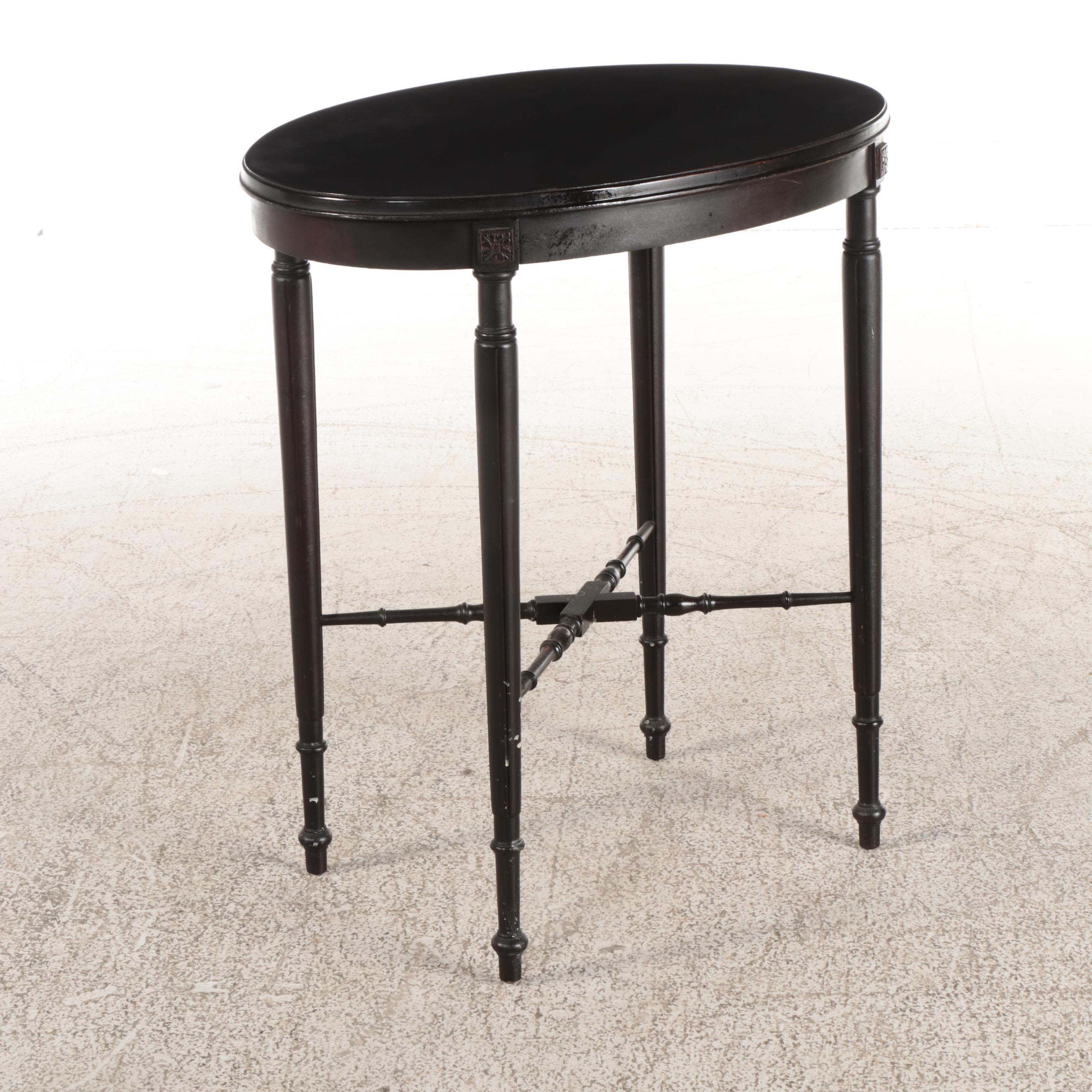 Robert Mitchell Furniture Co. Federal Style Mahogany Side Table, Early 20th C.