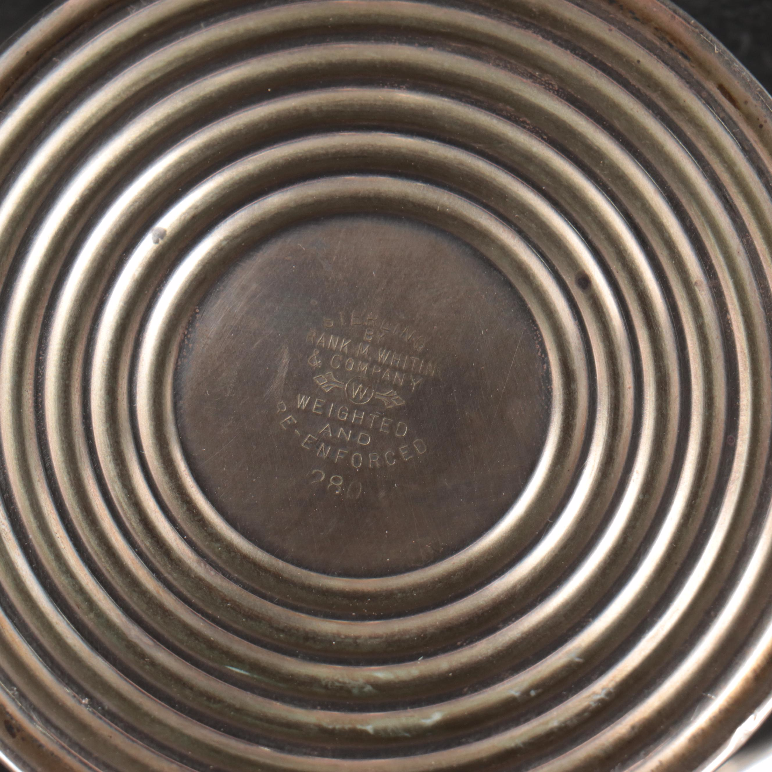 Gorham Sterling Silver Nut Bowls with American Sterling Serveware and Candelabra