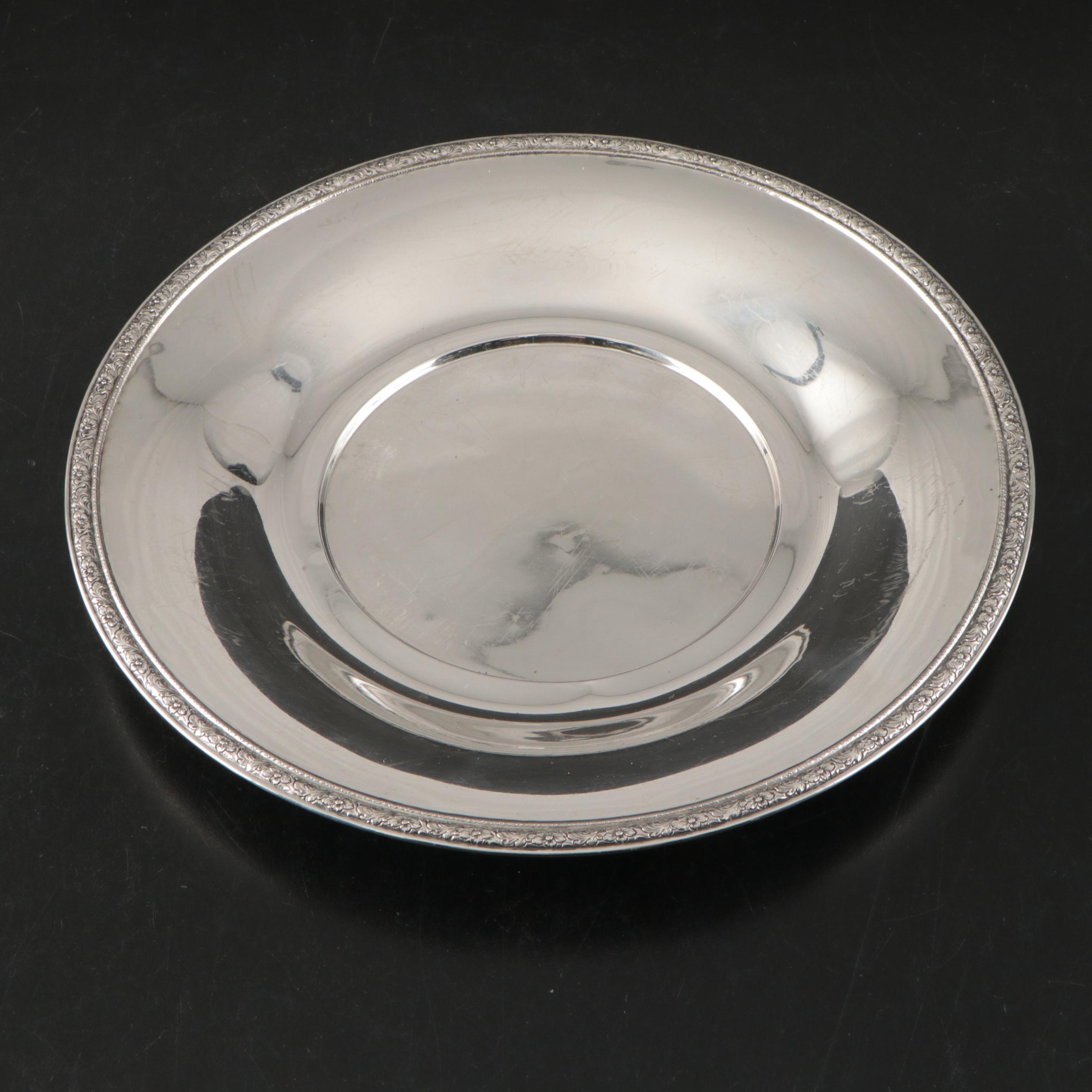 Gorham Sterling Silver Nut Bowls with American Sterling Serveware and Candelabra