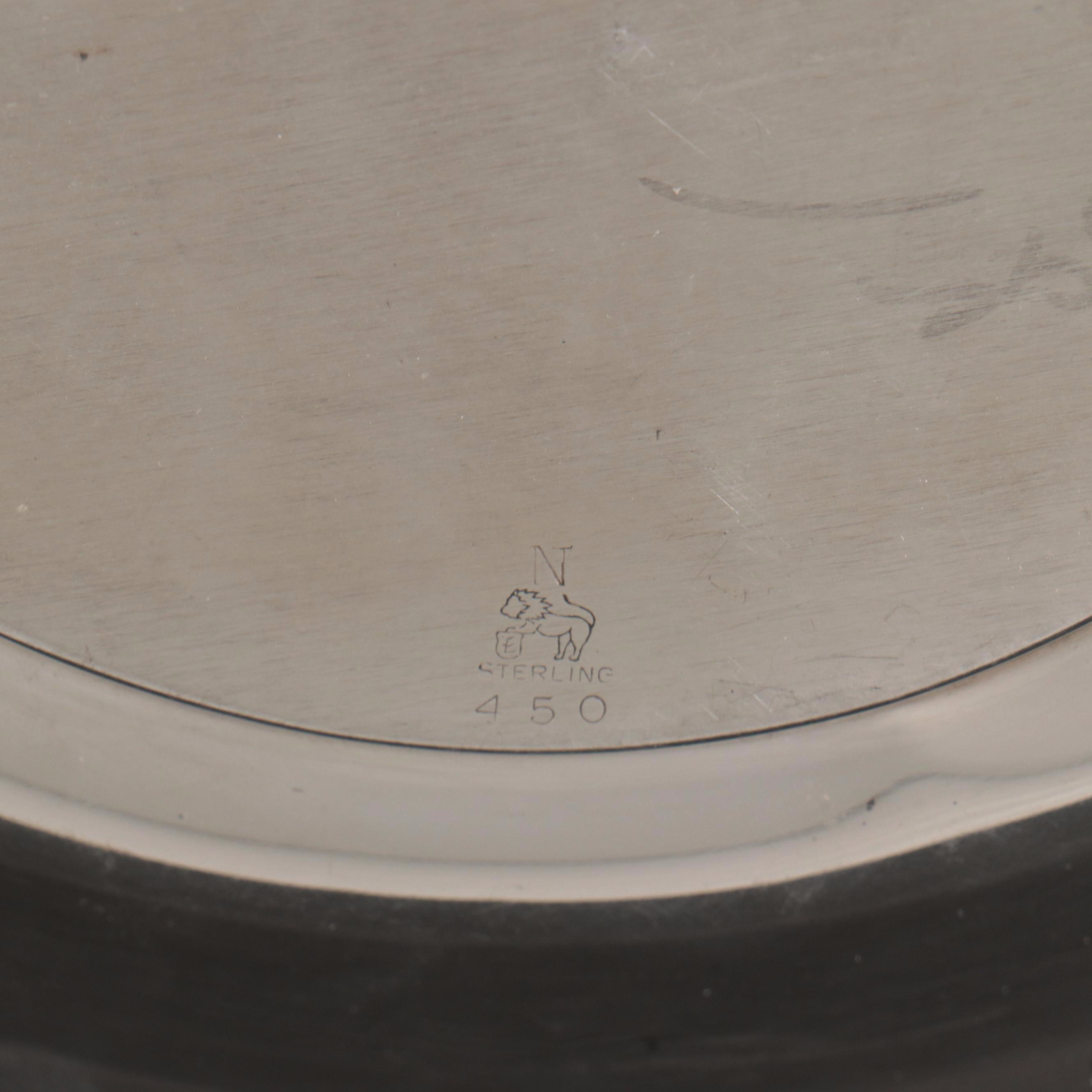 Gorham Sterling Silver Nut Bowls with American Sterling Serveware and Candelabra