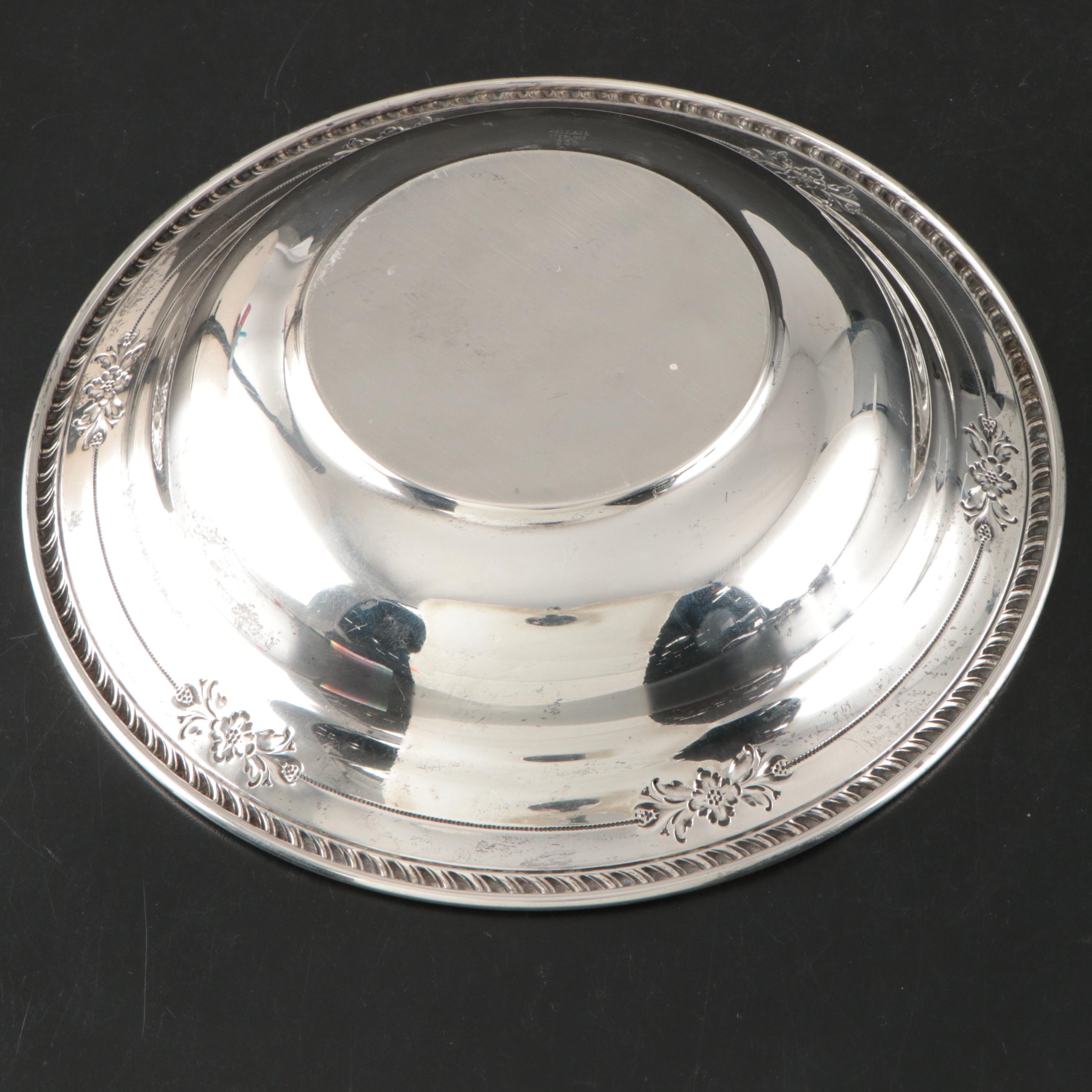 Gorham Sterling Silver Nut Bowls with American Sterling Serveware and Candelabra