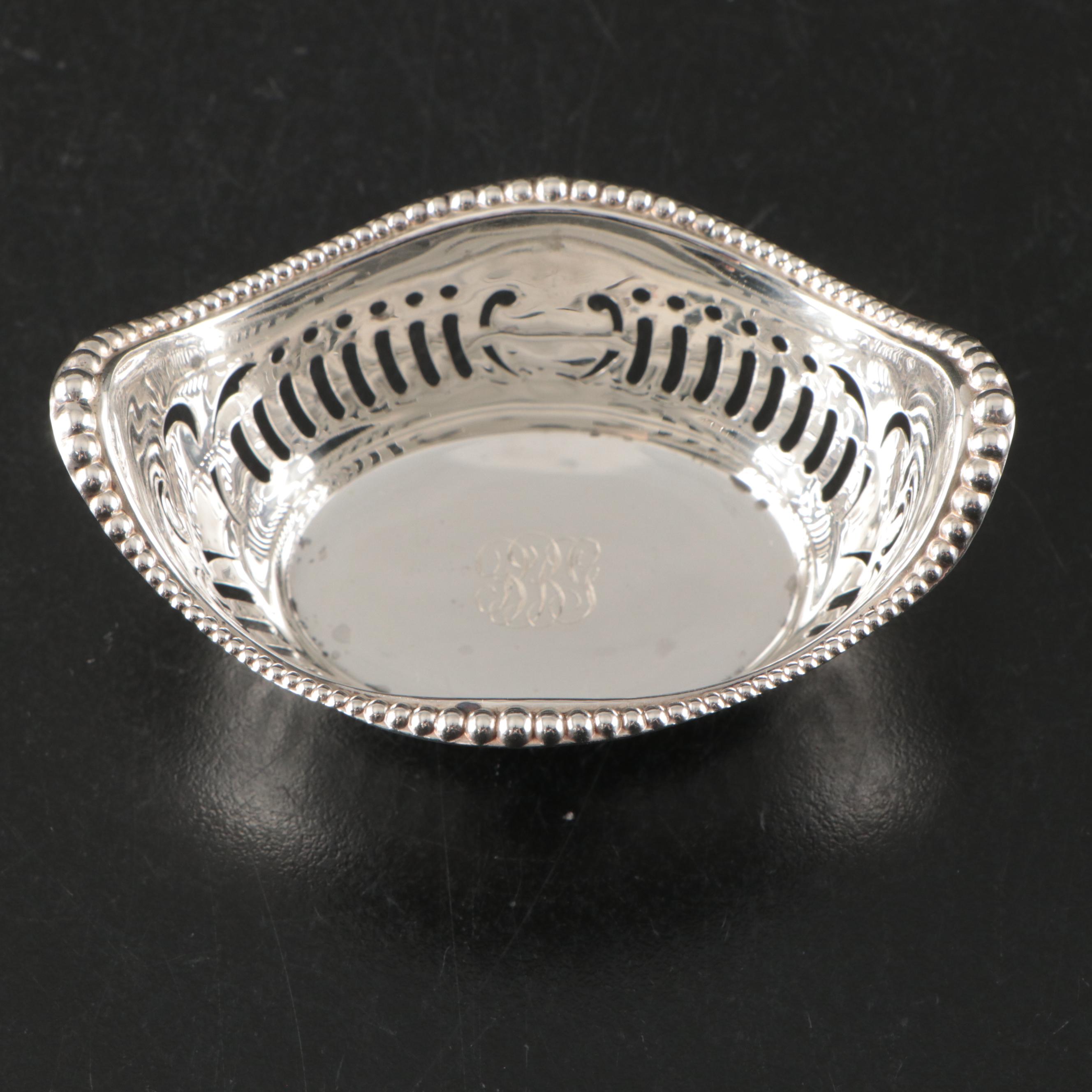 Gorham Sterling Silver Nut Bowls with American Sterling Serveware and Candelabra