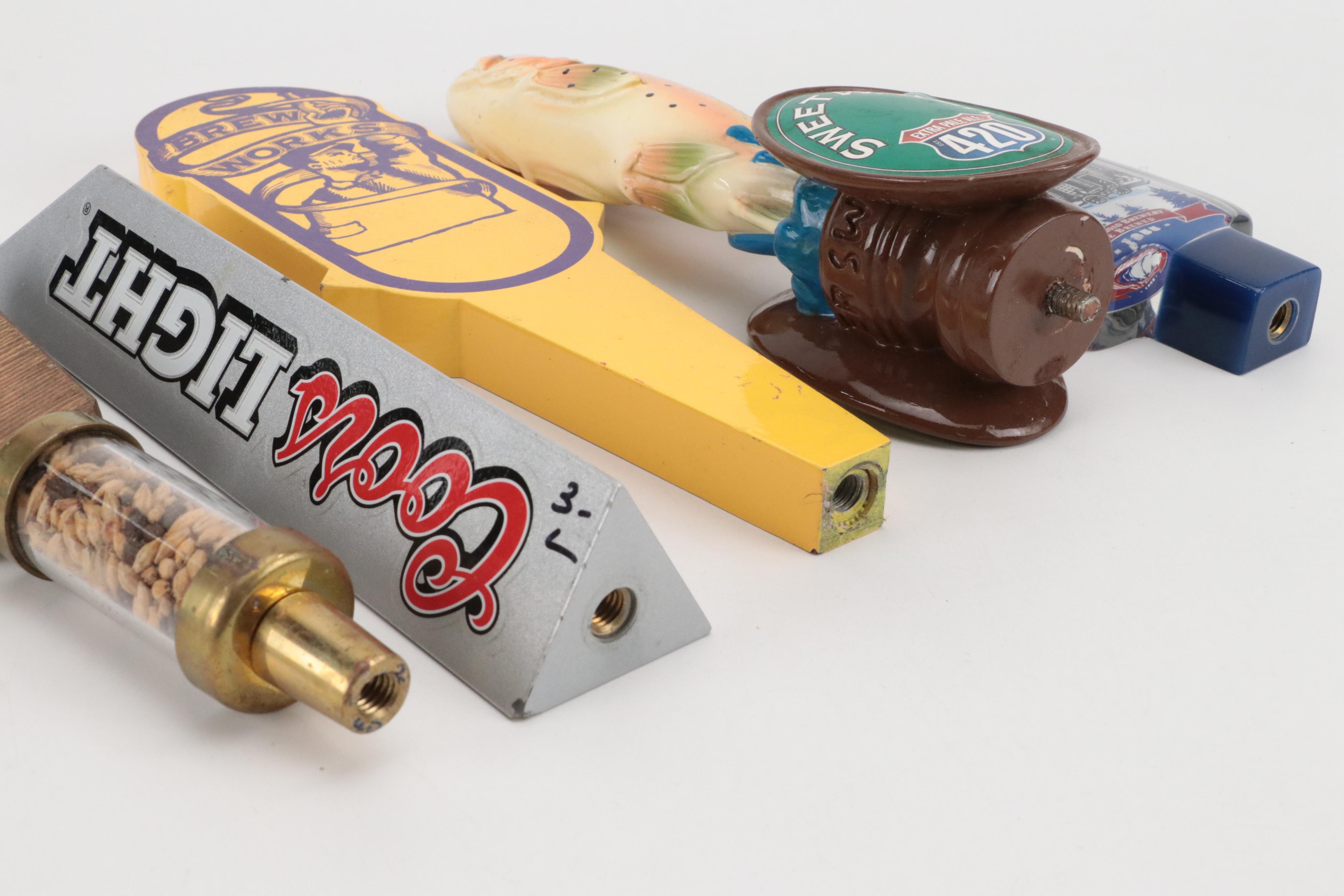 Ice House, Brew Works, SweetWater, Coors Light and Other Beer Tap Handle