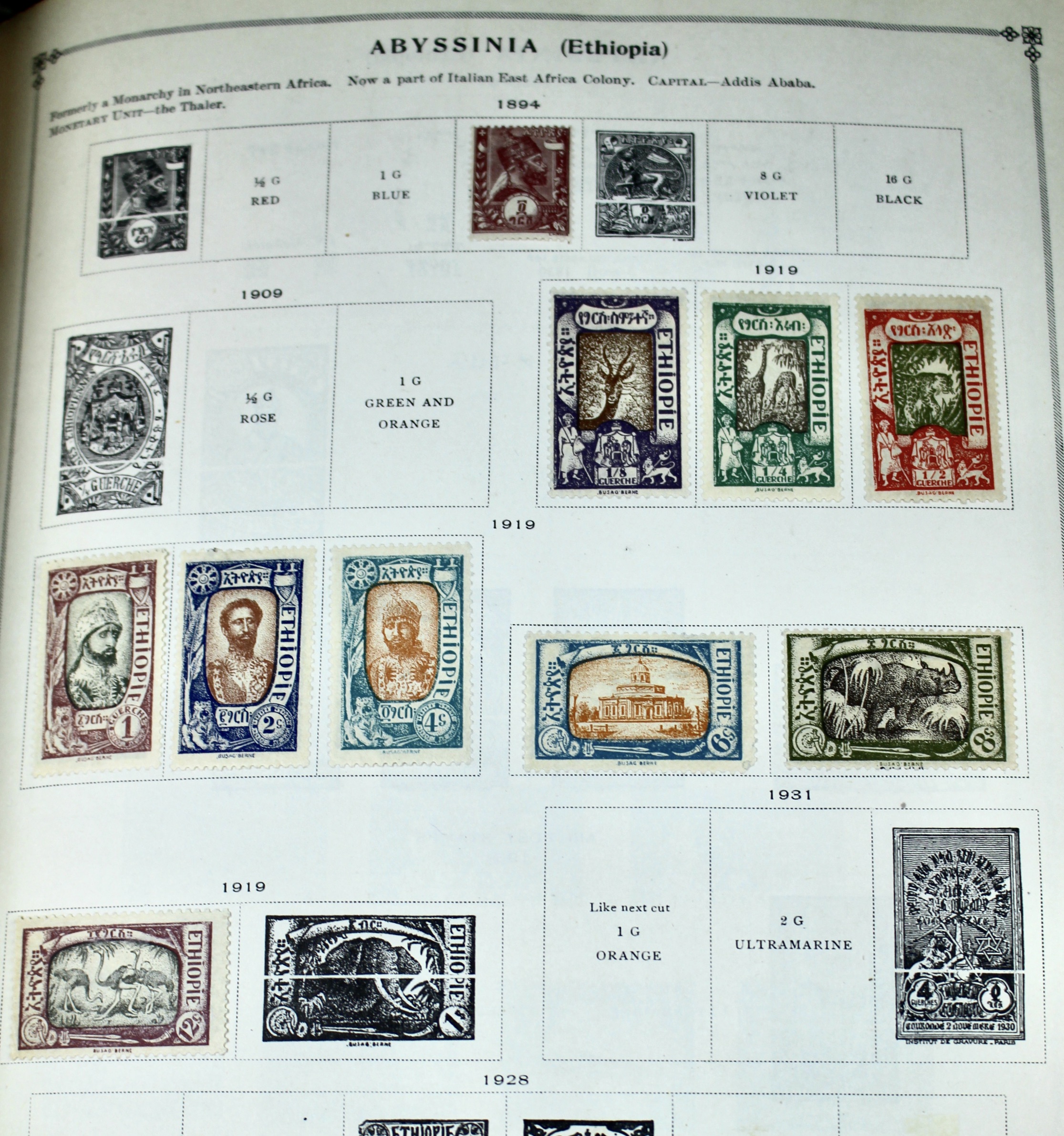 Scott's International Postage Stamp Album