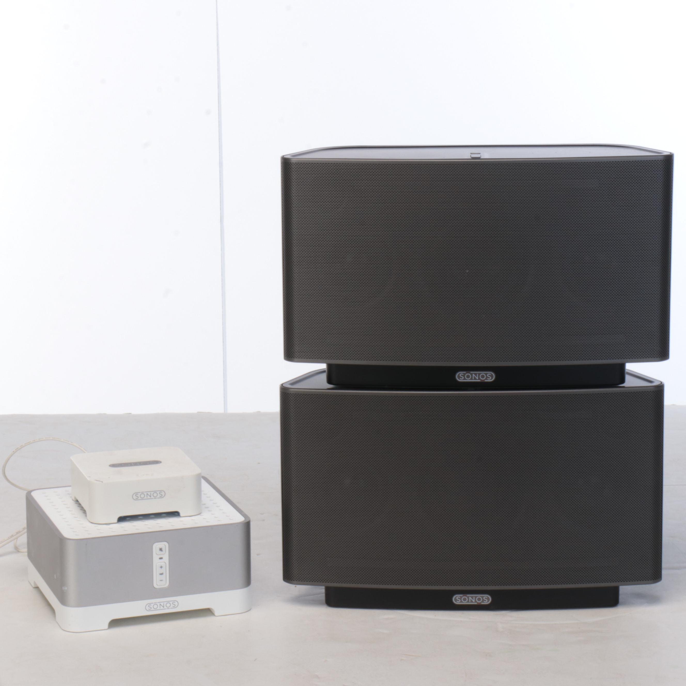 Sonos Zoneplayer S5s, Zonebridge and ZonePlayer 120, Connect Amplifier, 21st C