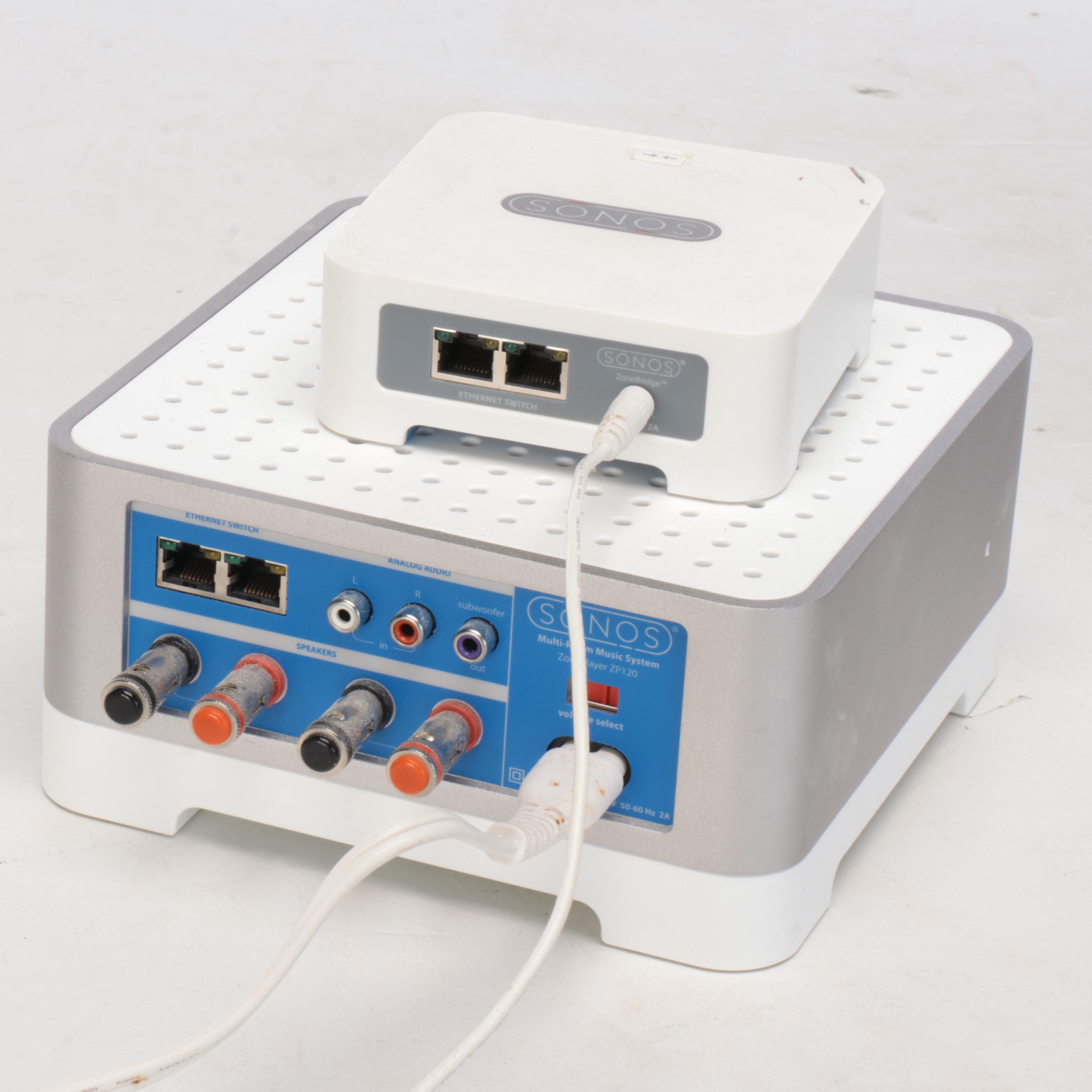 Sonos Zoneplayer S5s, Zonebridge and ZonePlayer 120, Connect Amplifier, 21st C