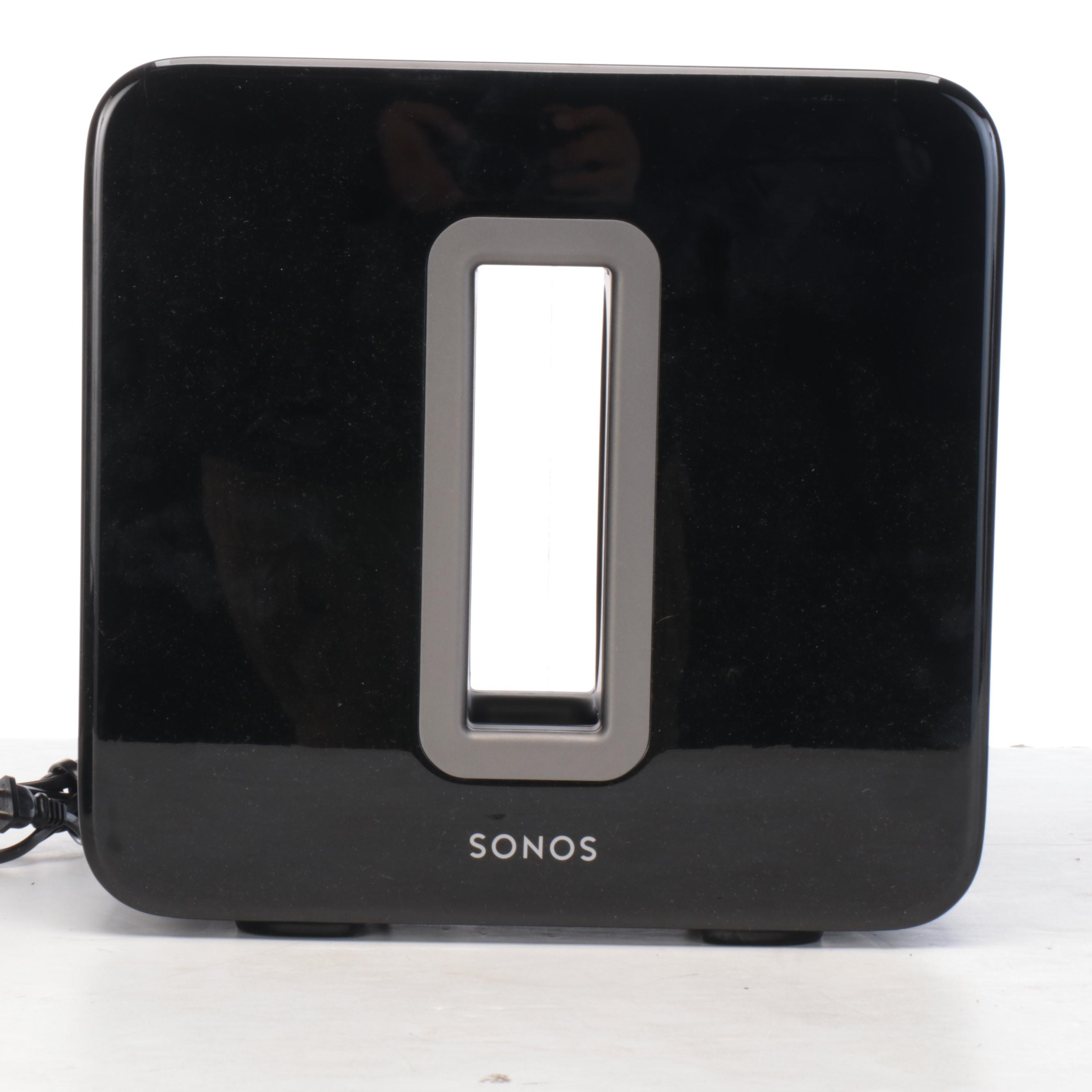 Sonos Gen 1 Subwoofer with Wireless Speakers