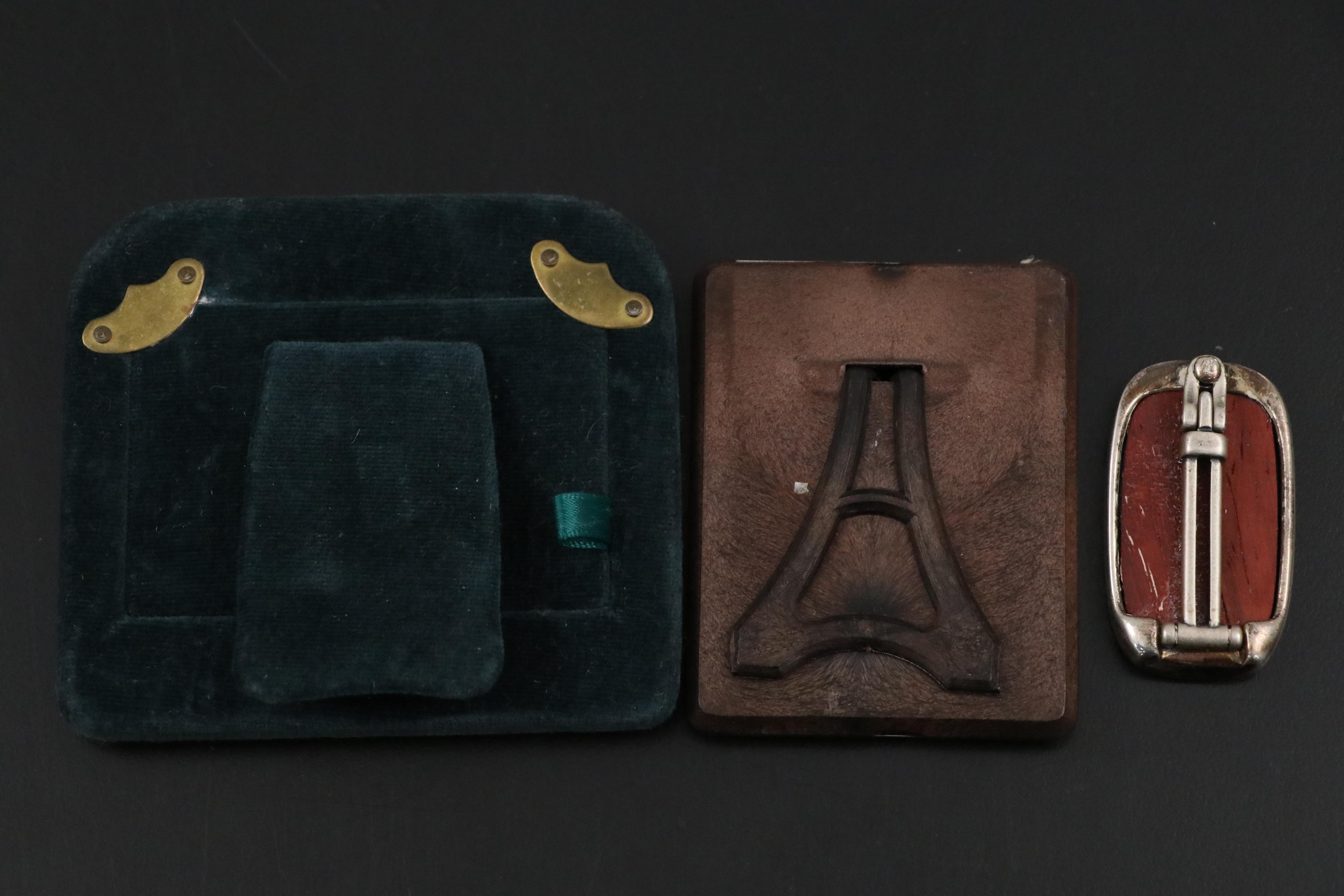 English Sterling Silver Tabletop Frames with Silver Plate Frames