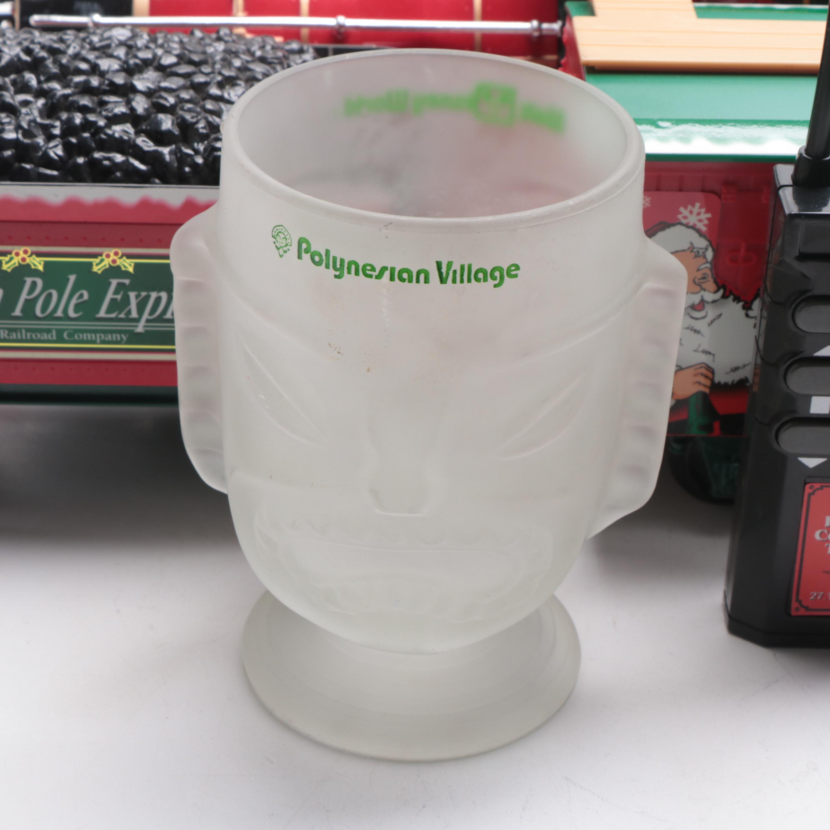 Toy State "Sante Fe" with Other Christmas Train Set