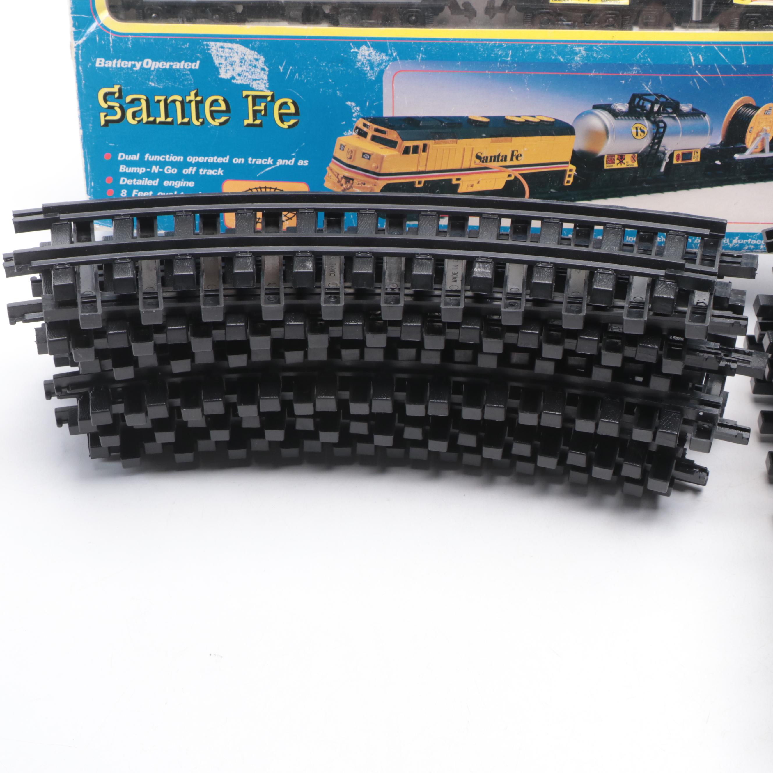 Toy State "Sante Fe" with Other Christmas Train Set