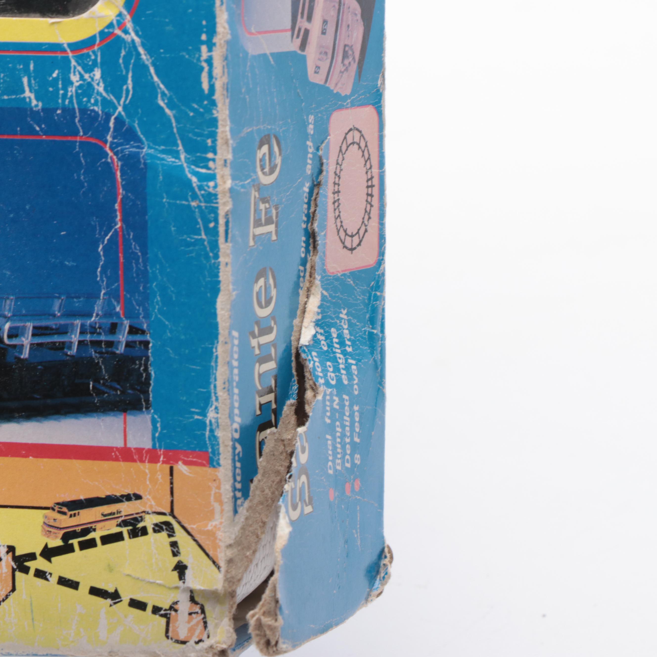 Toy State "Sante Fe" with Other Christmas Train Set