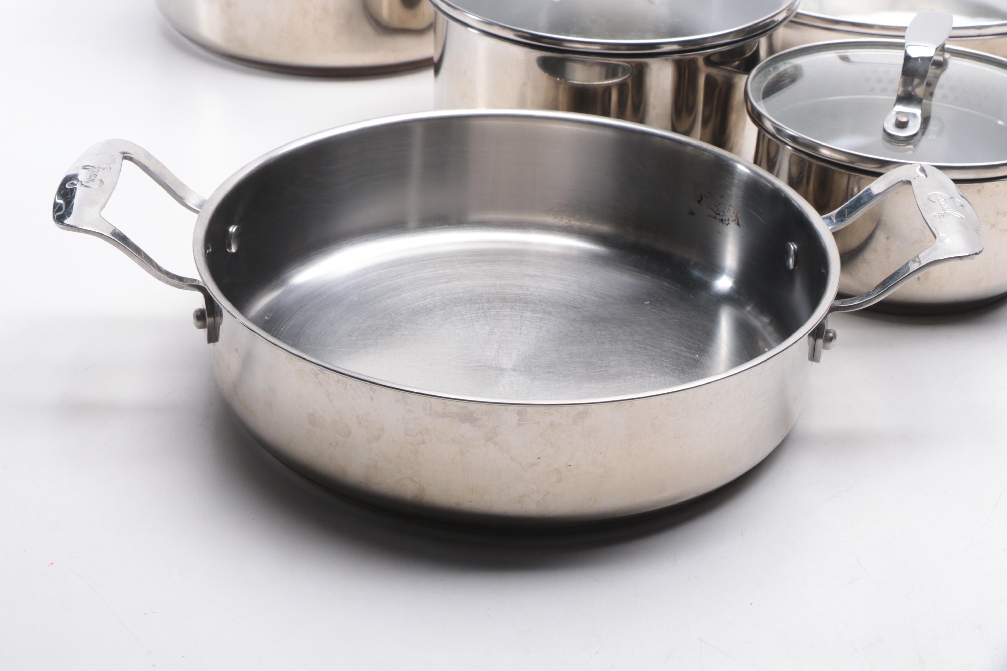 Emeril Stainless Steel Stockpot, Saucepans, and More Cookware