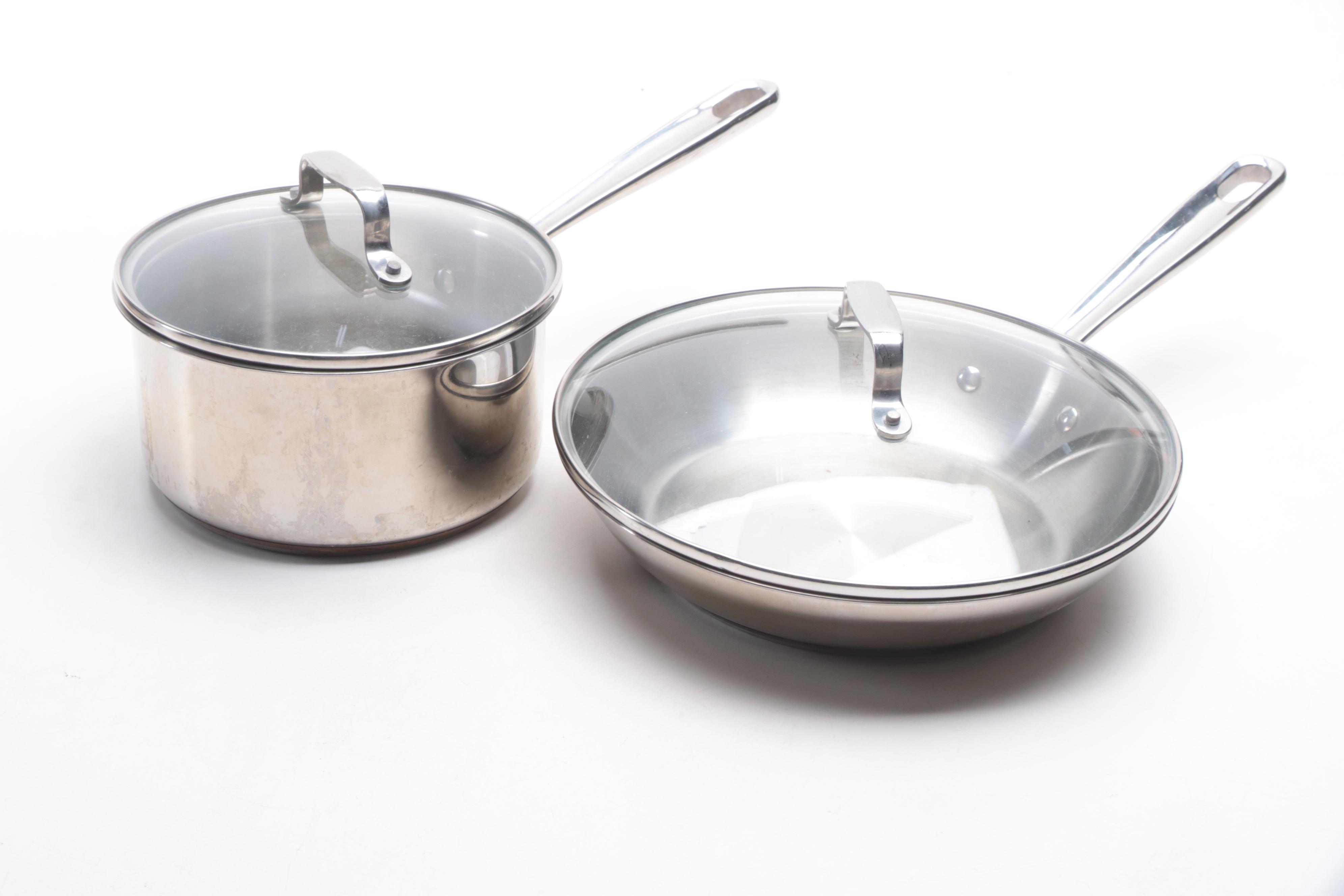 Emeril Stainless Steel Stockpot, Saucepans, and More Cookware