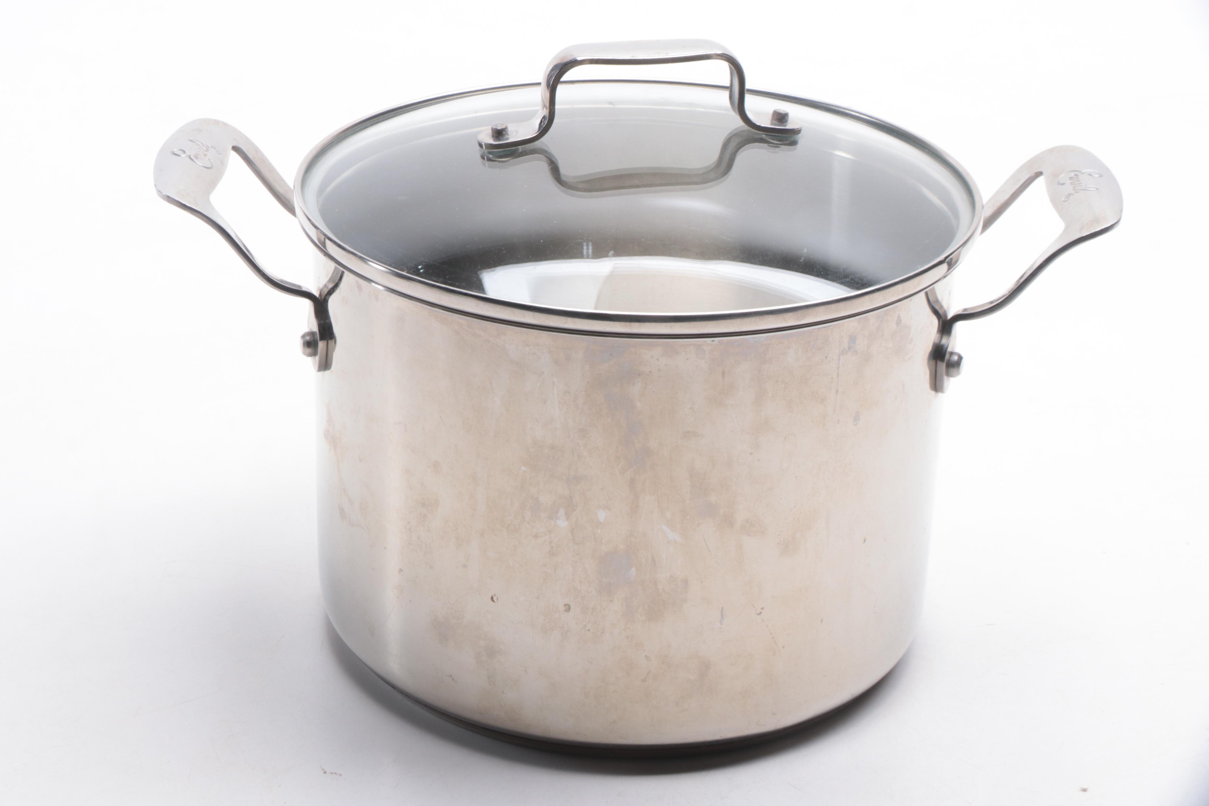 Emeril Stainless Steel Stockpot, Saucepans, and More Cookware