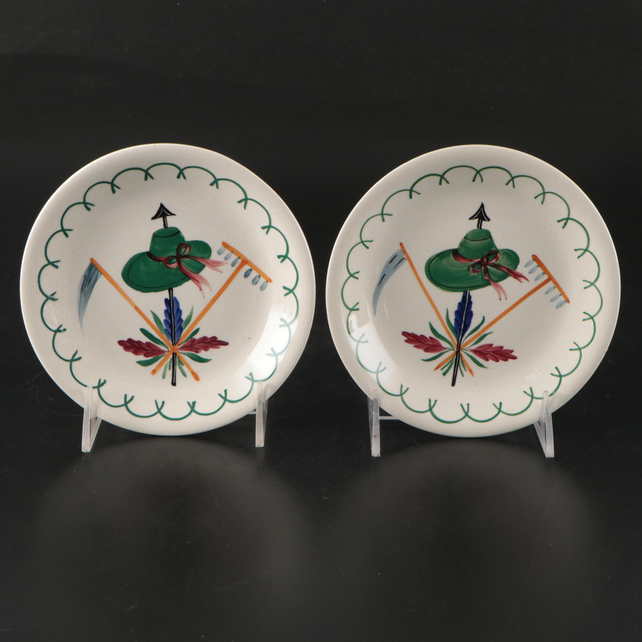 Quimper and Other French Faience Tableware and Accessories, 20th Century
