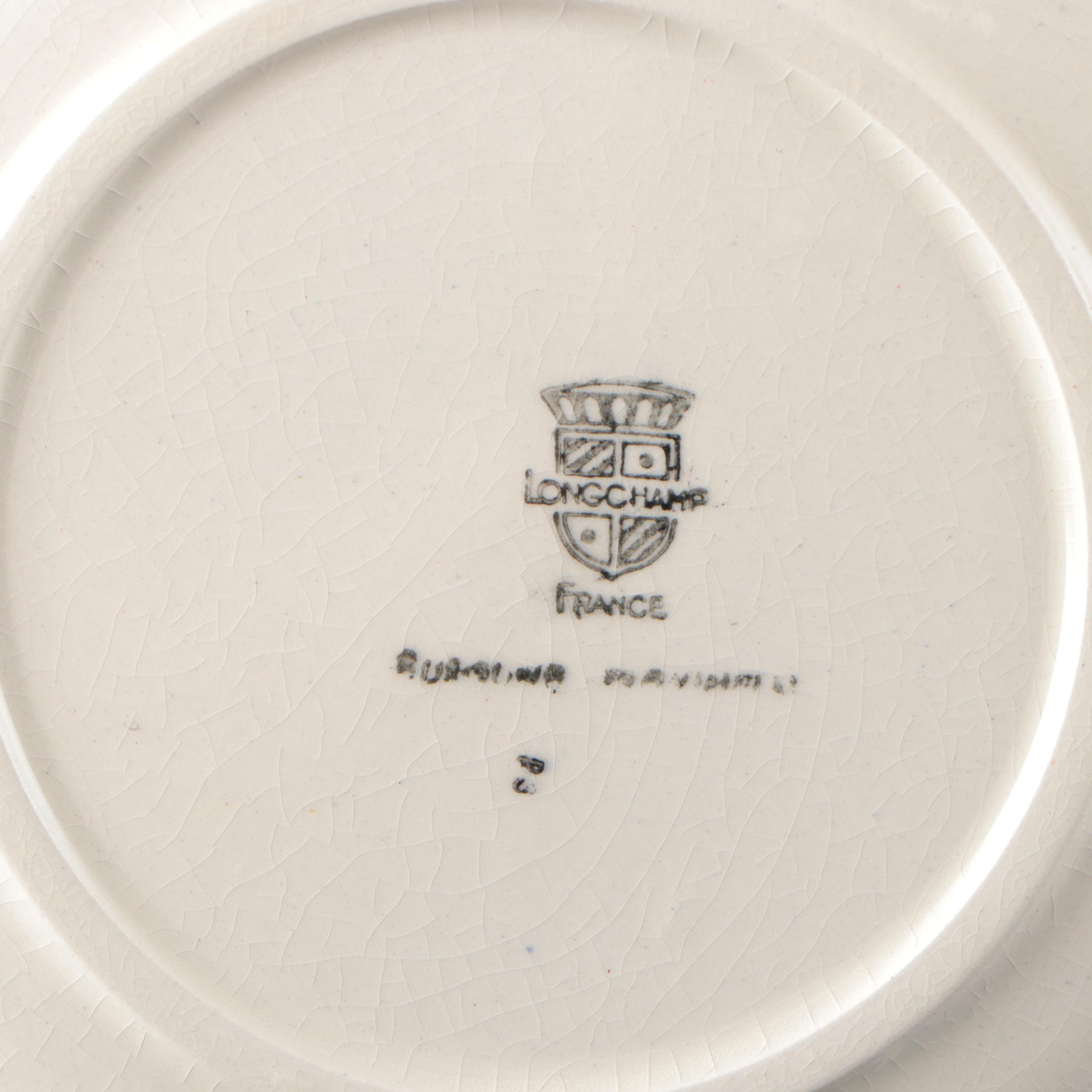 Quimper and Other French Faience Tableware and Accessories, 20th Century