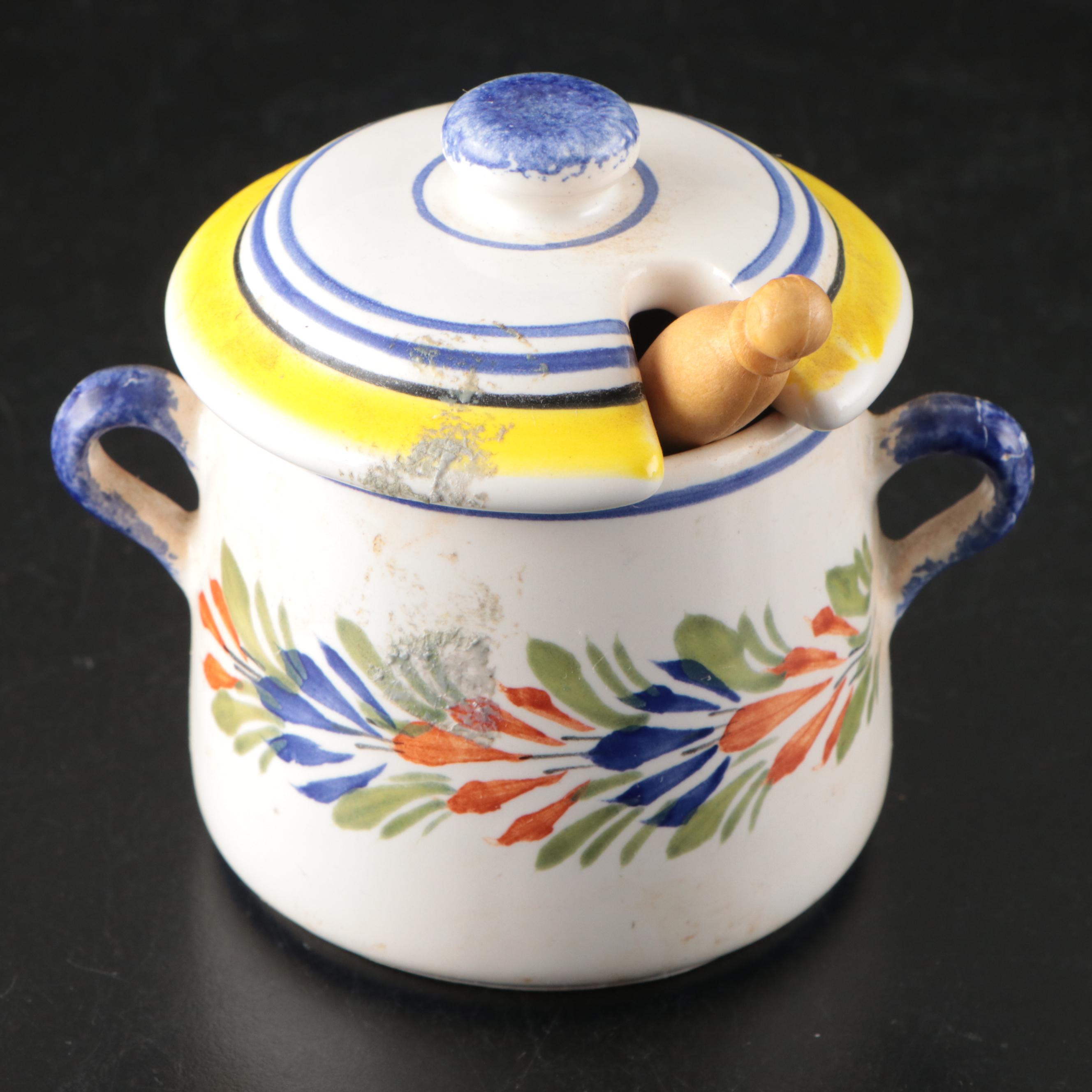 Quimper and Other French Faience Tableware and Accessories, 20th Century