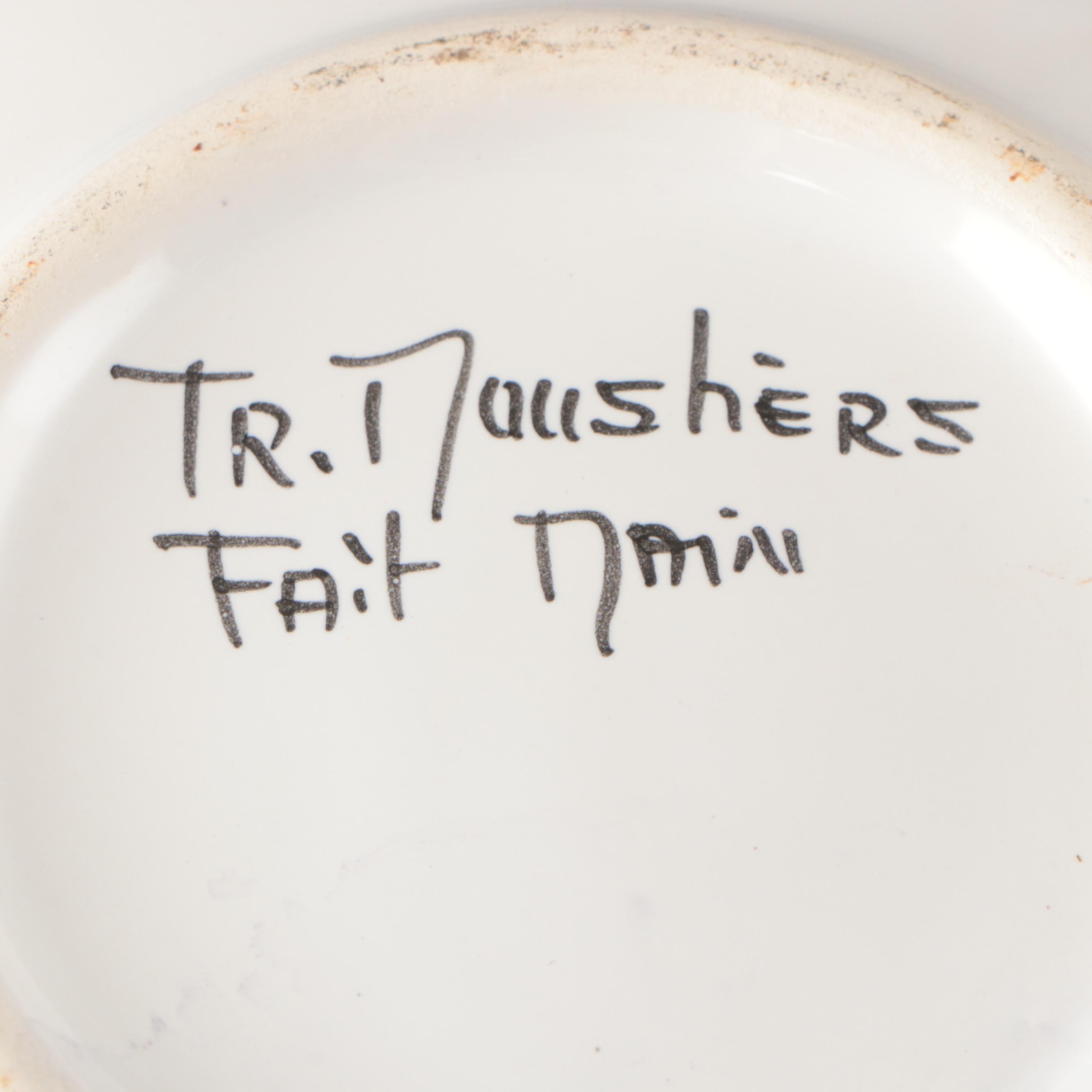 Quimper and Other French Faience Tableware and Accessories, 20th Century