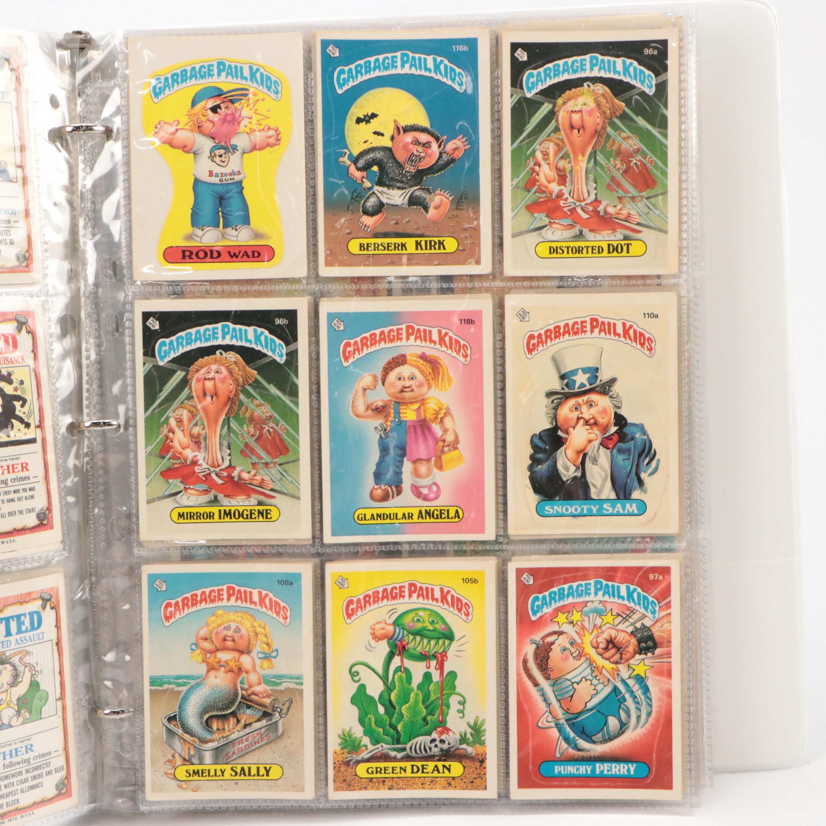 Topps "Garbage Pail Kids" Trading Cards, 1980s