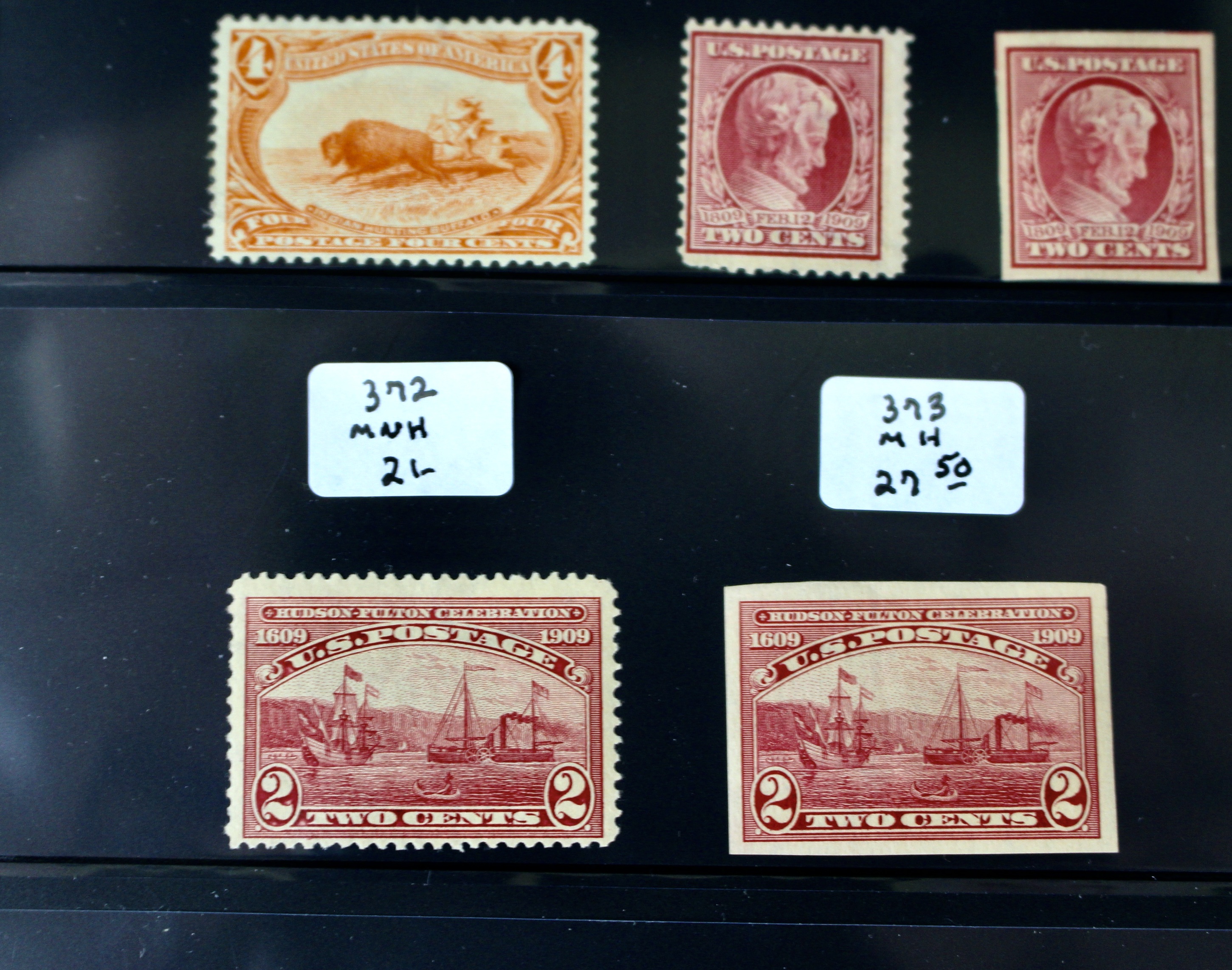 Twenty Mint Condition Late 19th/Early 20th Century U.S. Postage Stamps