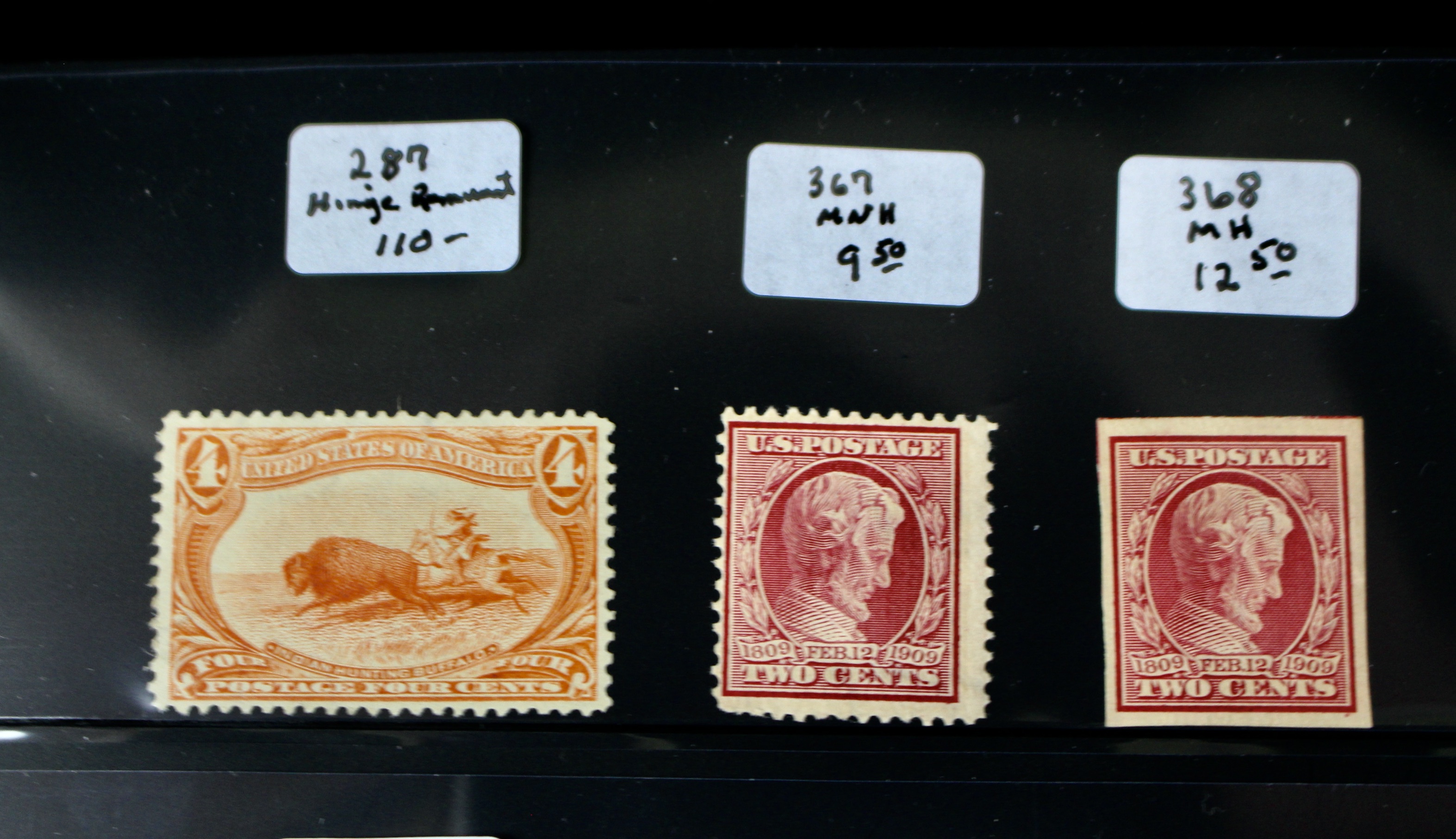 Twenty Mint Condition Late 19th/Early 20th Century U.S. Postage Stamps