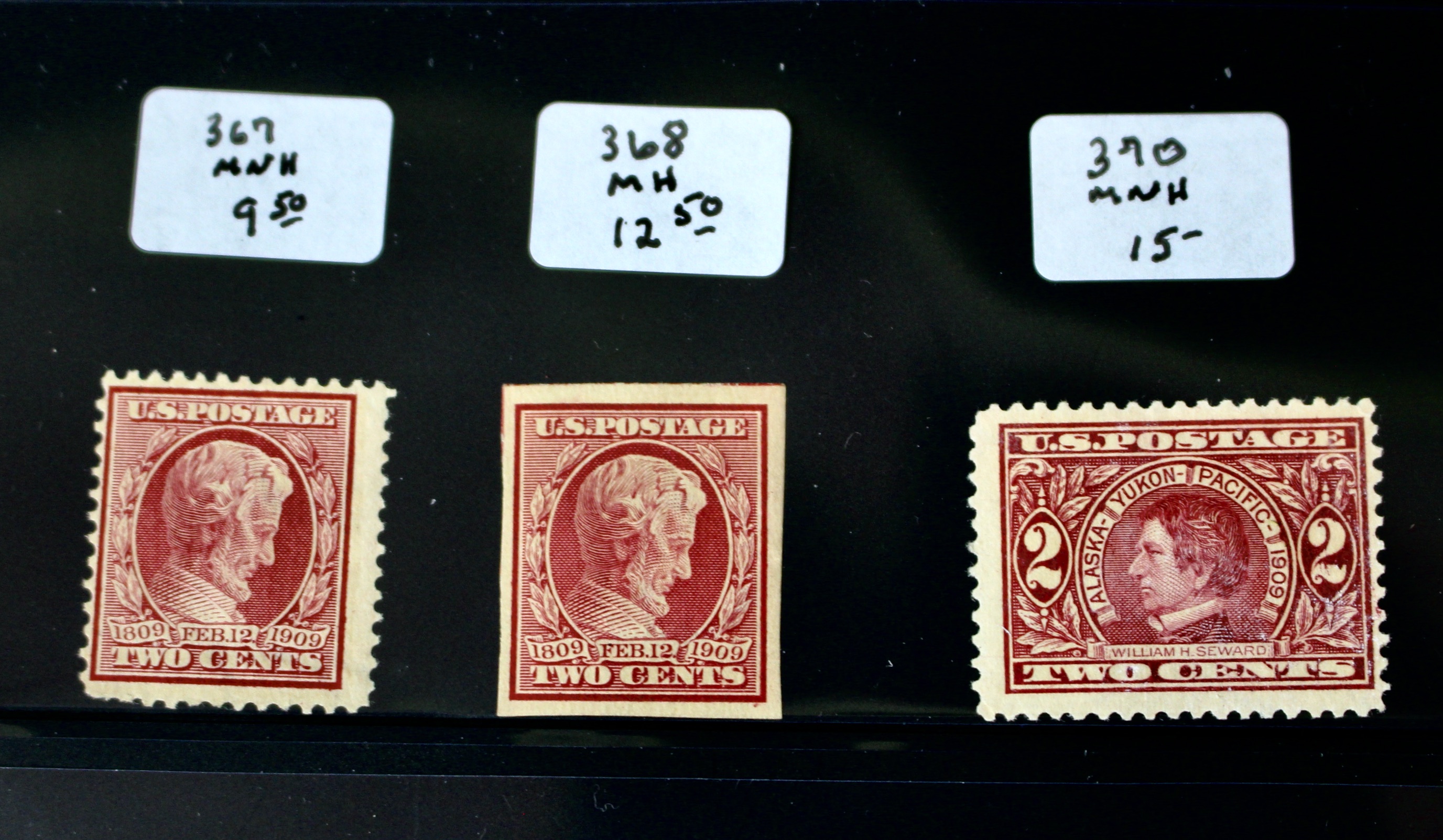 Twenty Mint Condition Late 19th/Early 20th Century U.S. Postage Stamps