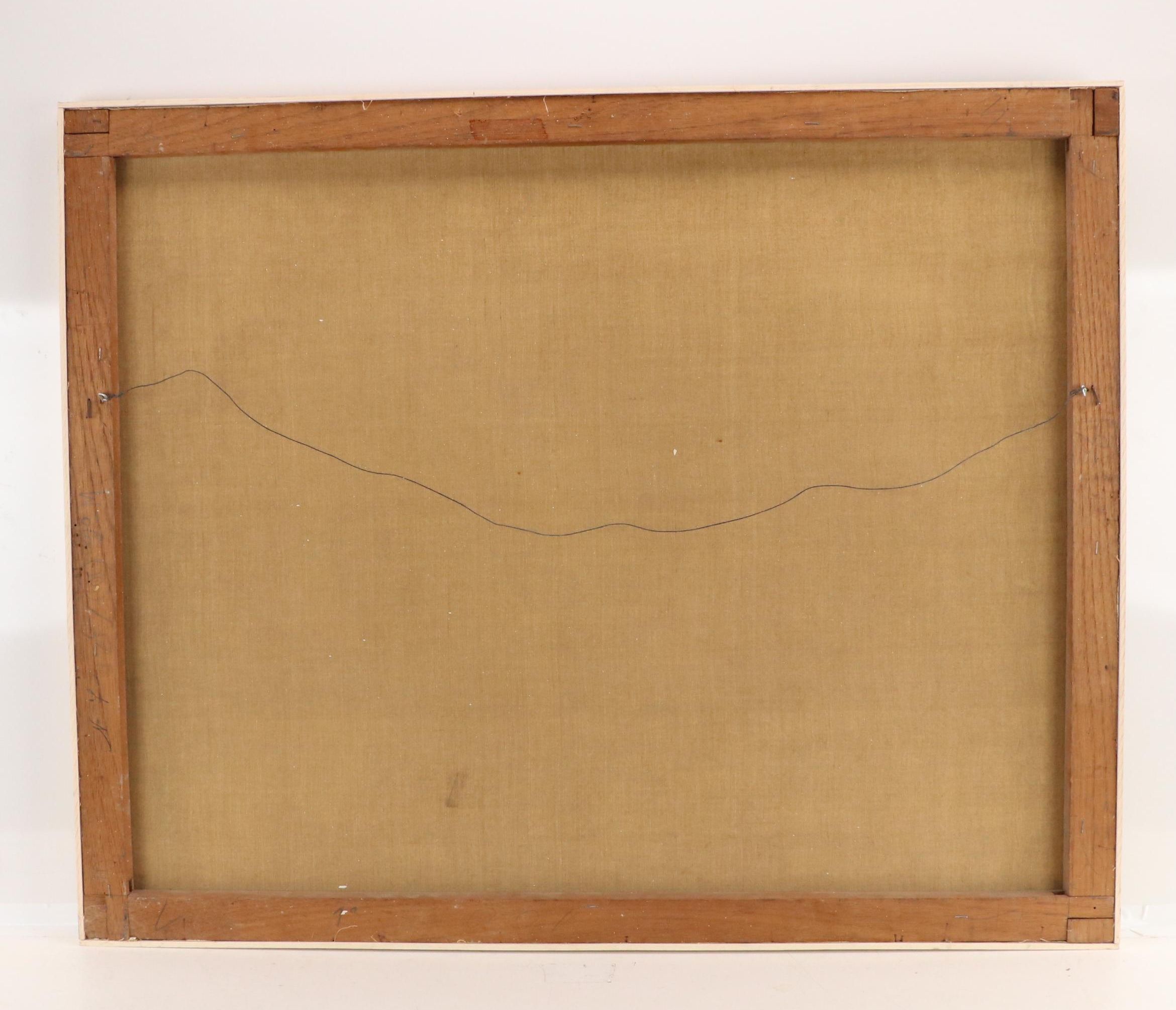 Abstract Modernist Oil Painting, 1959