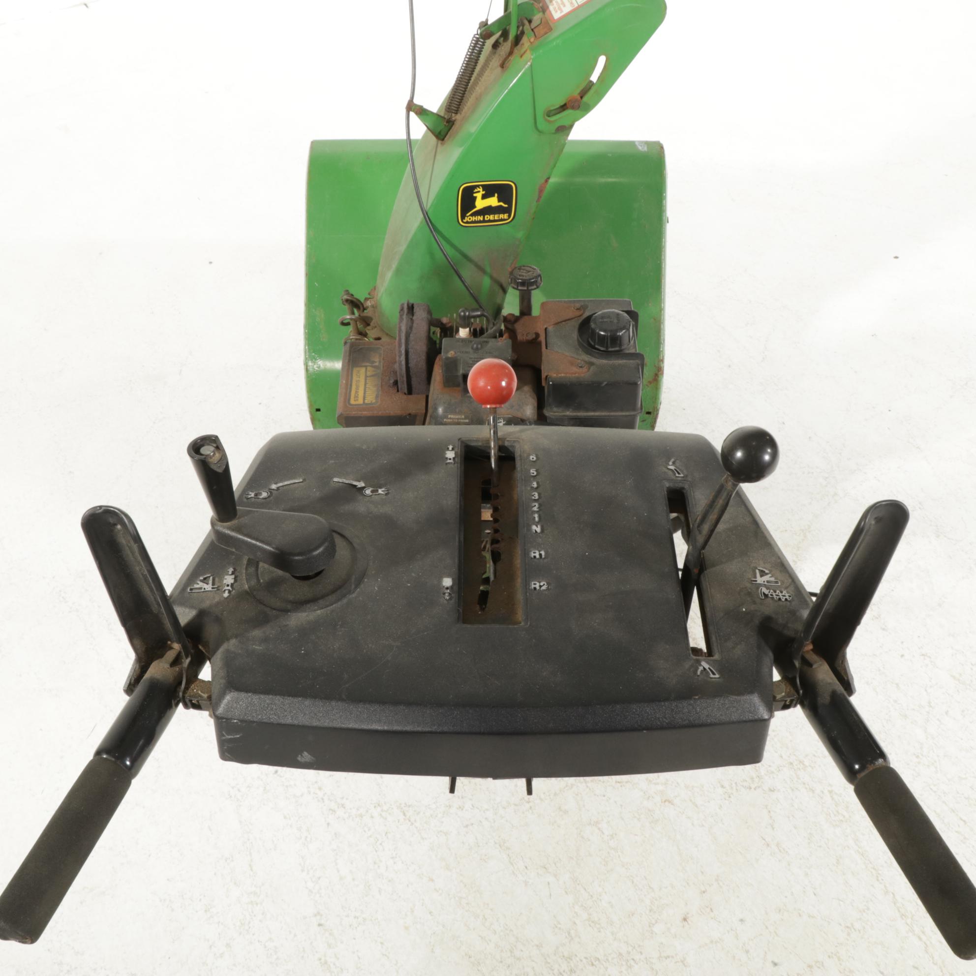 John Deere Model TRS24 Gas Powered Walk Behind Snow Blower