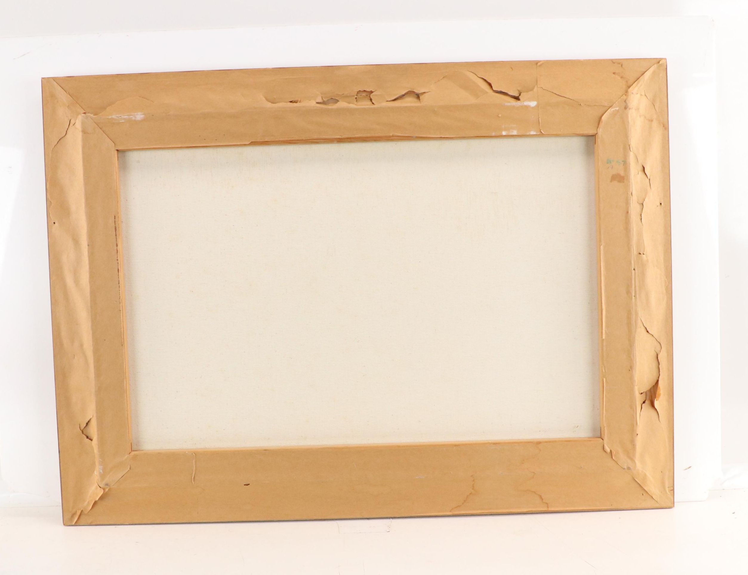 M. Logan Coastal Landscape Oil Painting of Harbor Scene