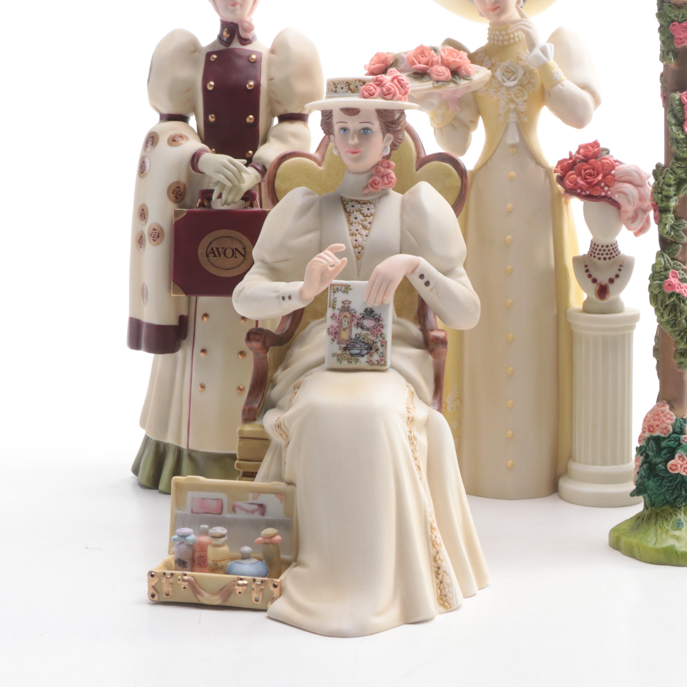 Avon "Mrs. Albee Award," "President's Club" and More Figurines