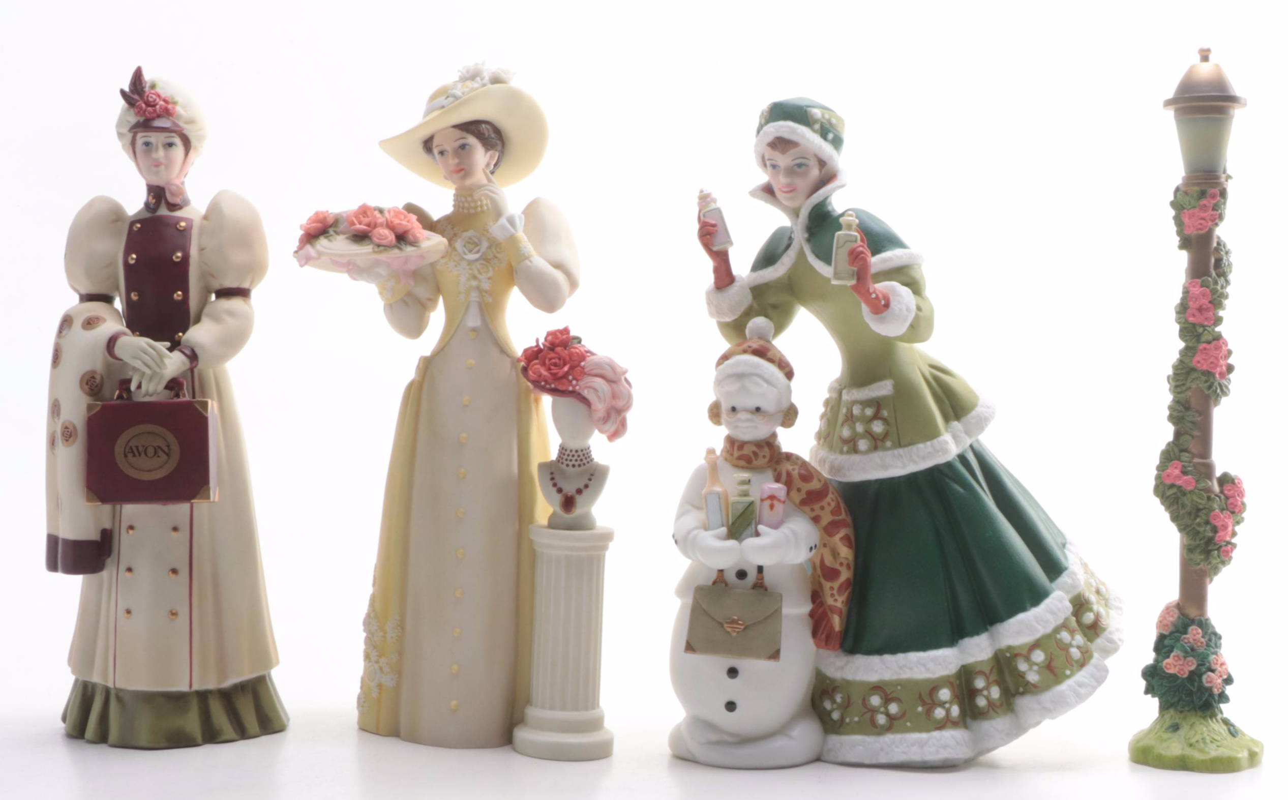 Avon "Mrs. Albee Award," "President's Club" and More Figurines