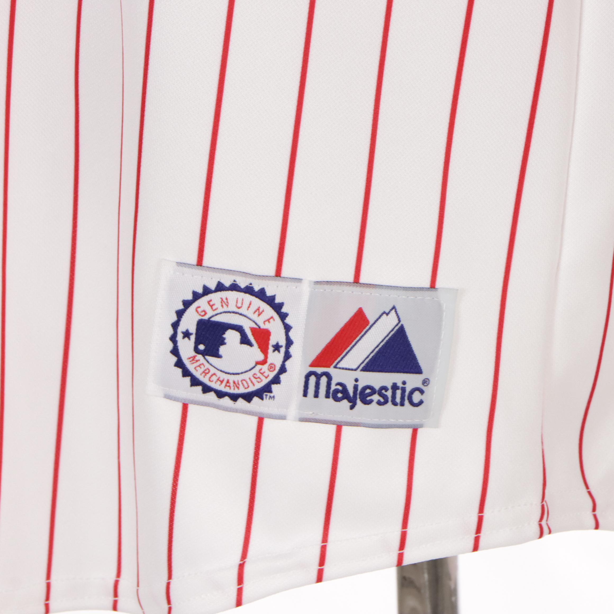 Nike Cincinnati Reds Dri-Fit Zip Jacket and Cincinnati Reds Dunn #44 Jersey