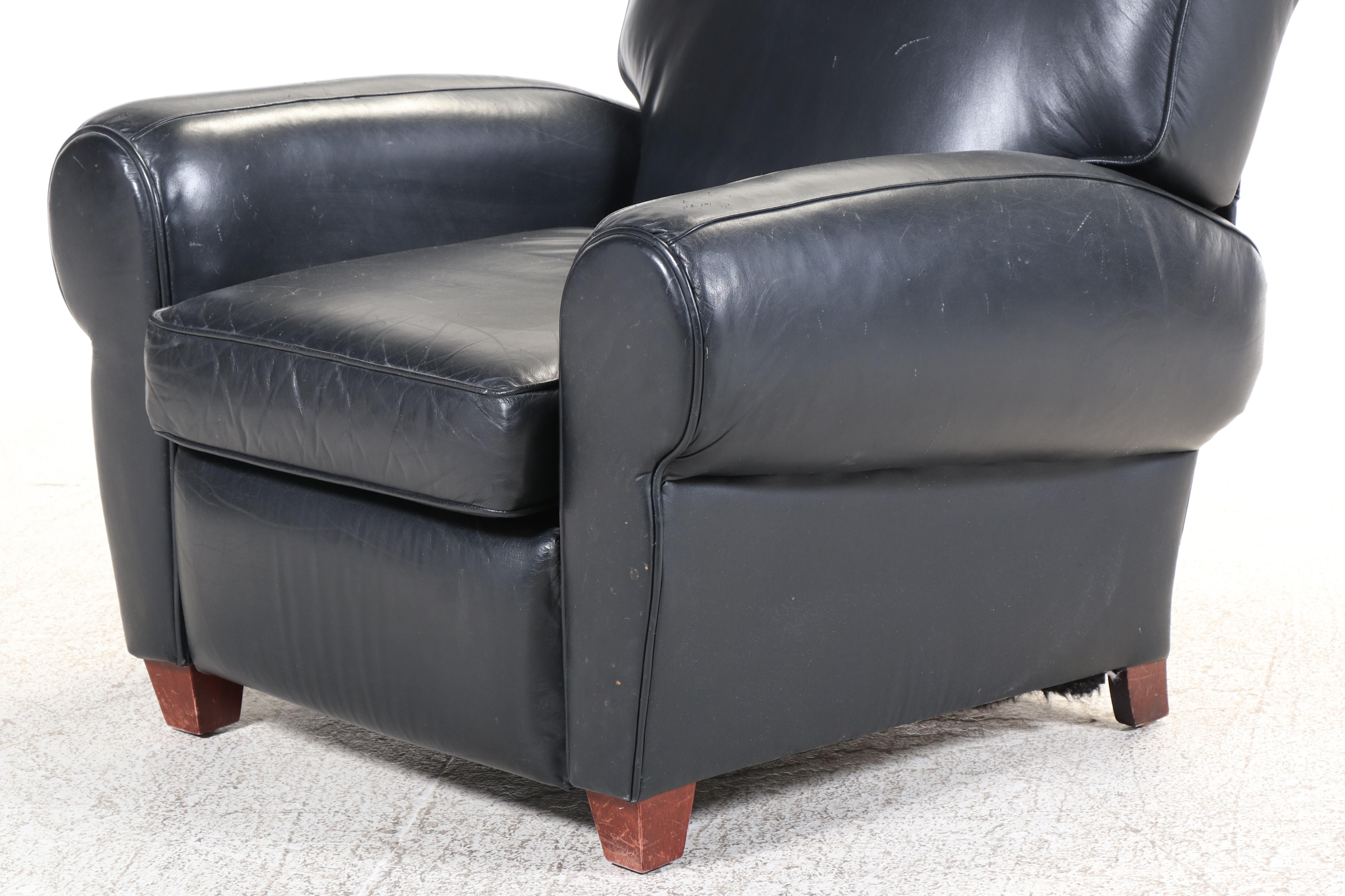BarcaLounger Leather Club Chair Style Recliner