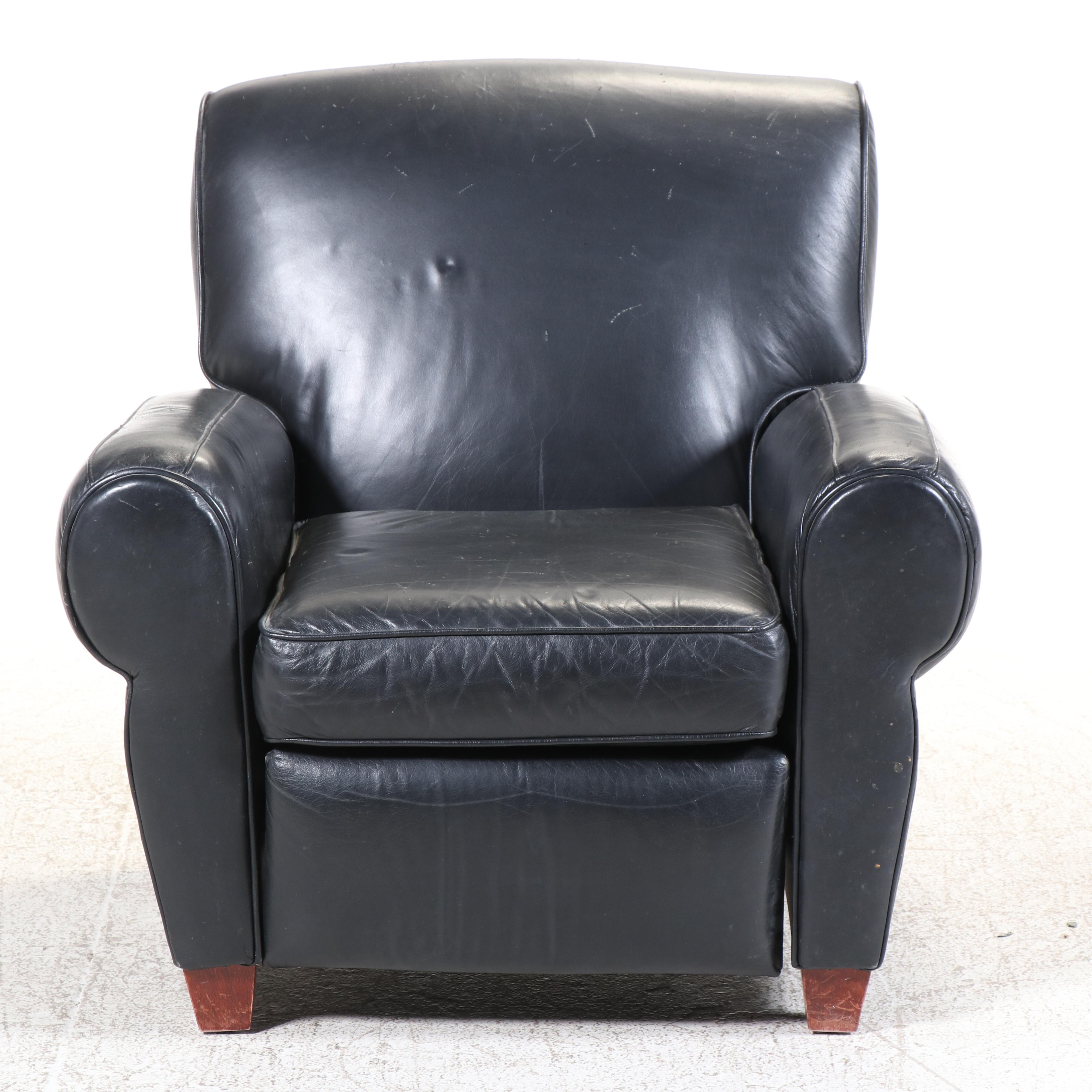 BarcaLounger Leather Club Chair Style Recliner