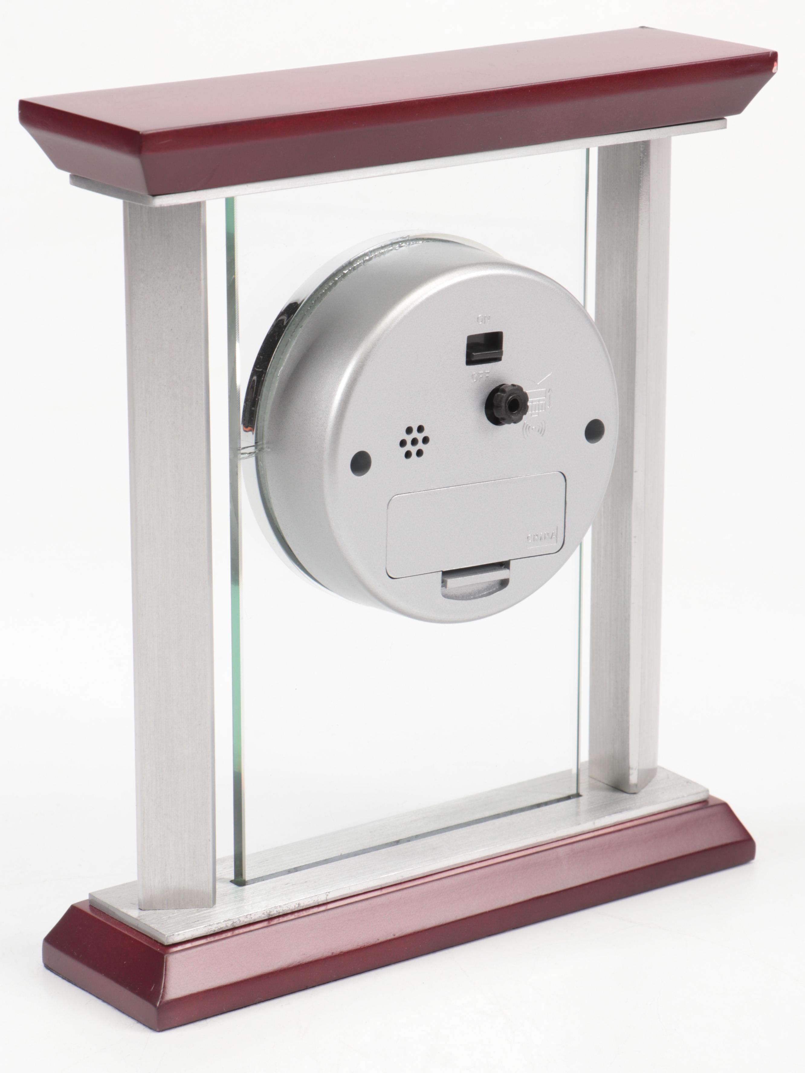 Howard Miller Loman Mantel Clock and Micah Desk Clock