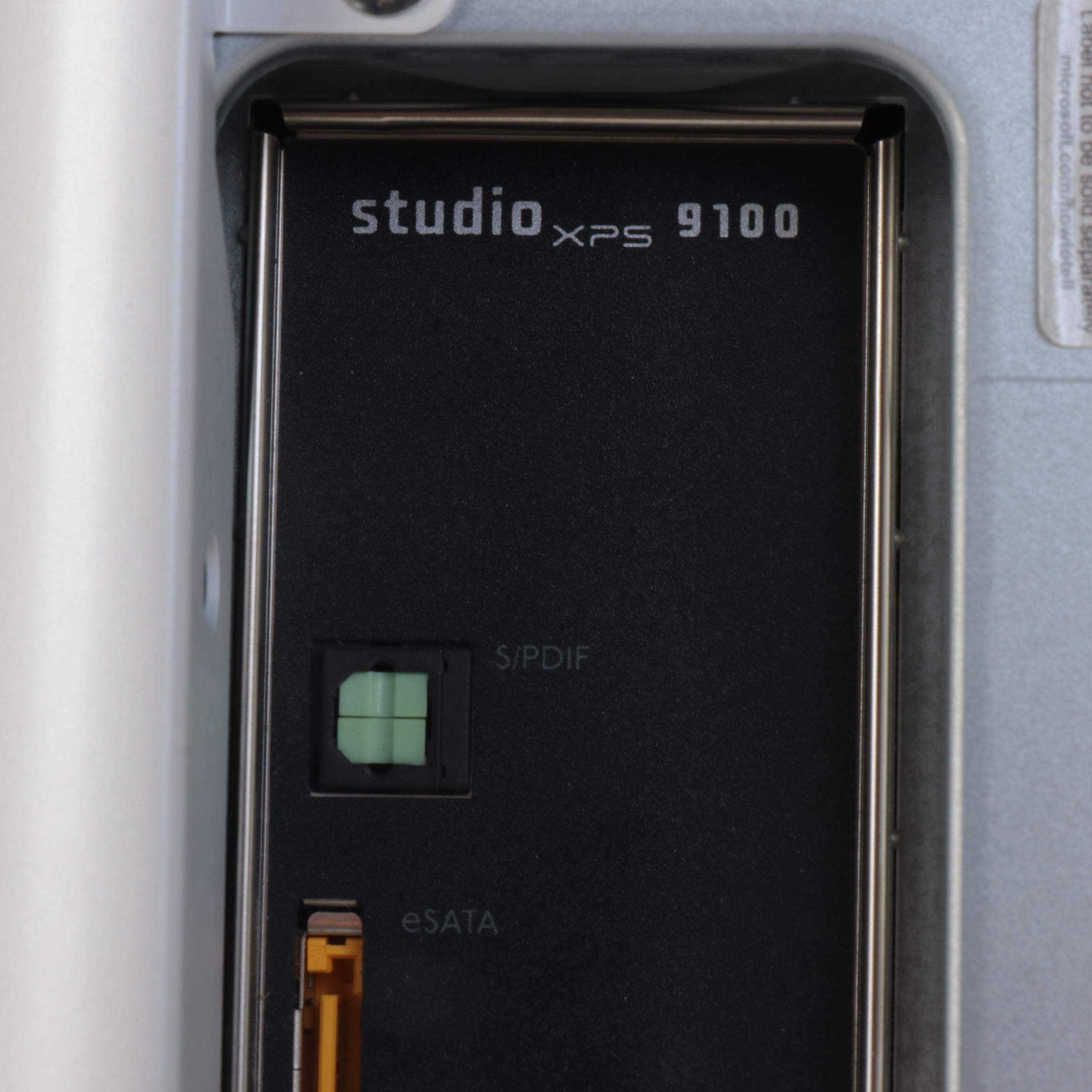 Dell Studio XPS 9100 Computer with Keyboard and Other Accessories