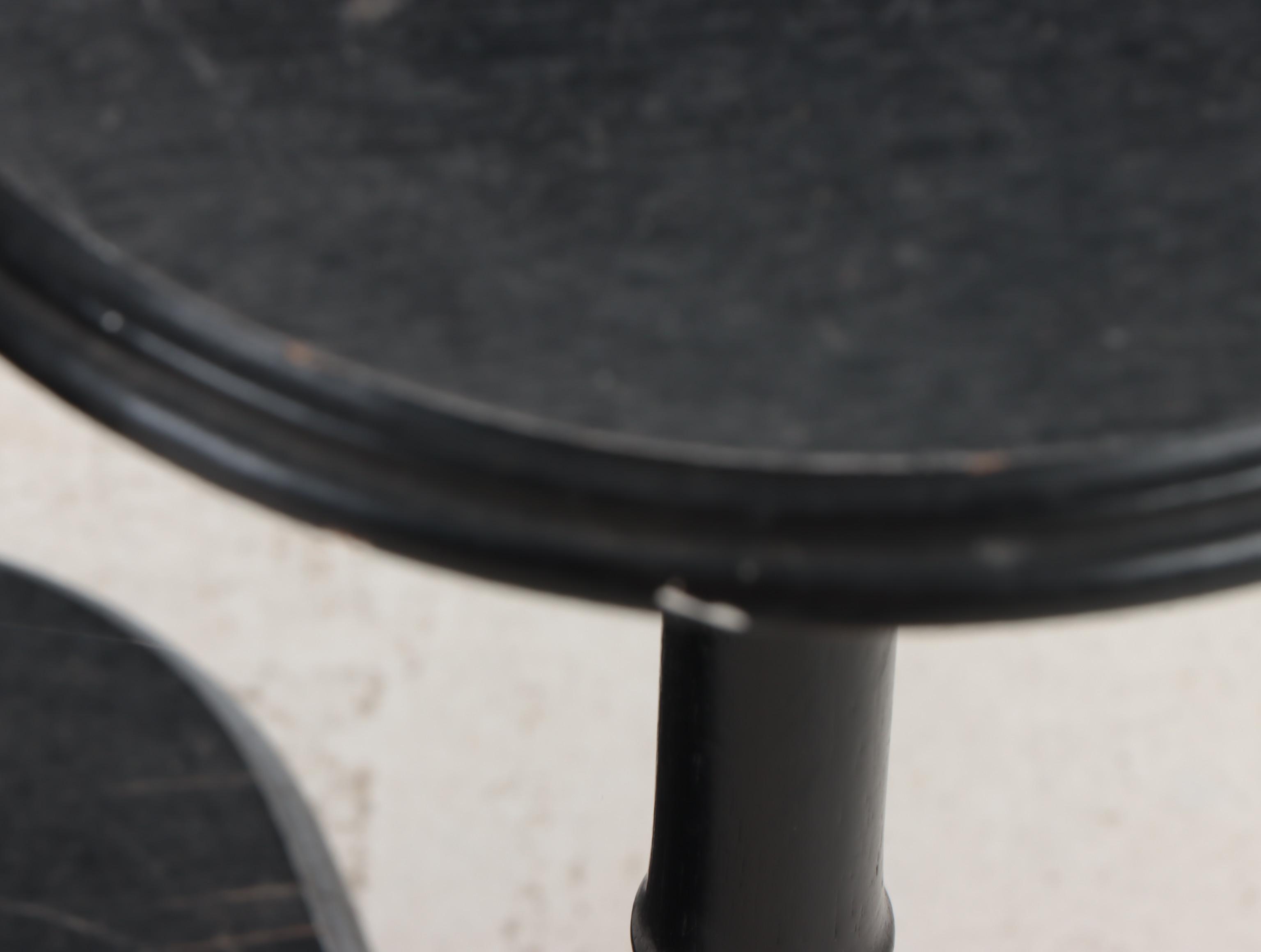 Victorian Style Painted Wood Three-Tier Plant Stand, Early to Mid-20th Century