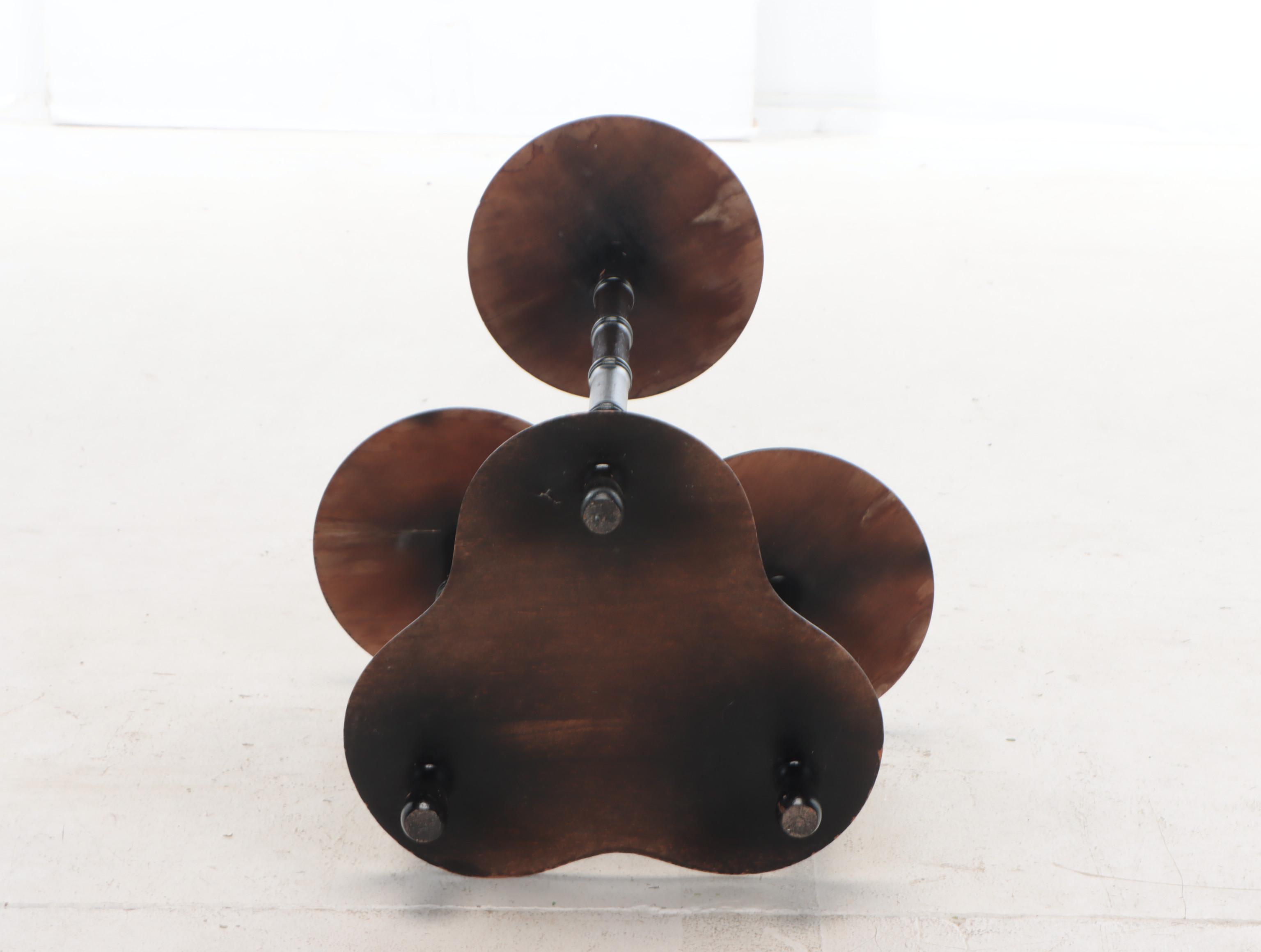 Victorian Style Painted Wood Three-Tier Plant Stand, Early to Mid-20th Century