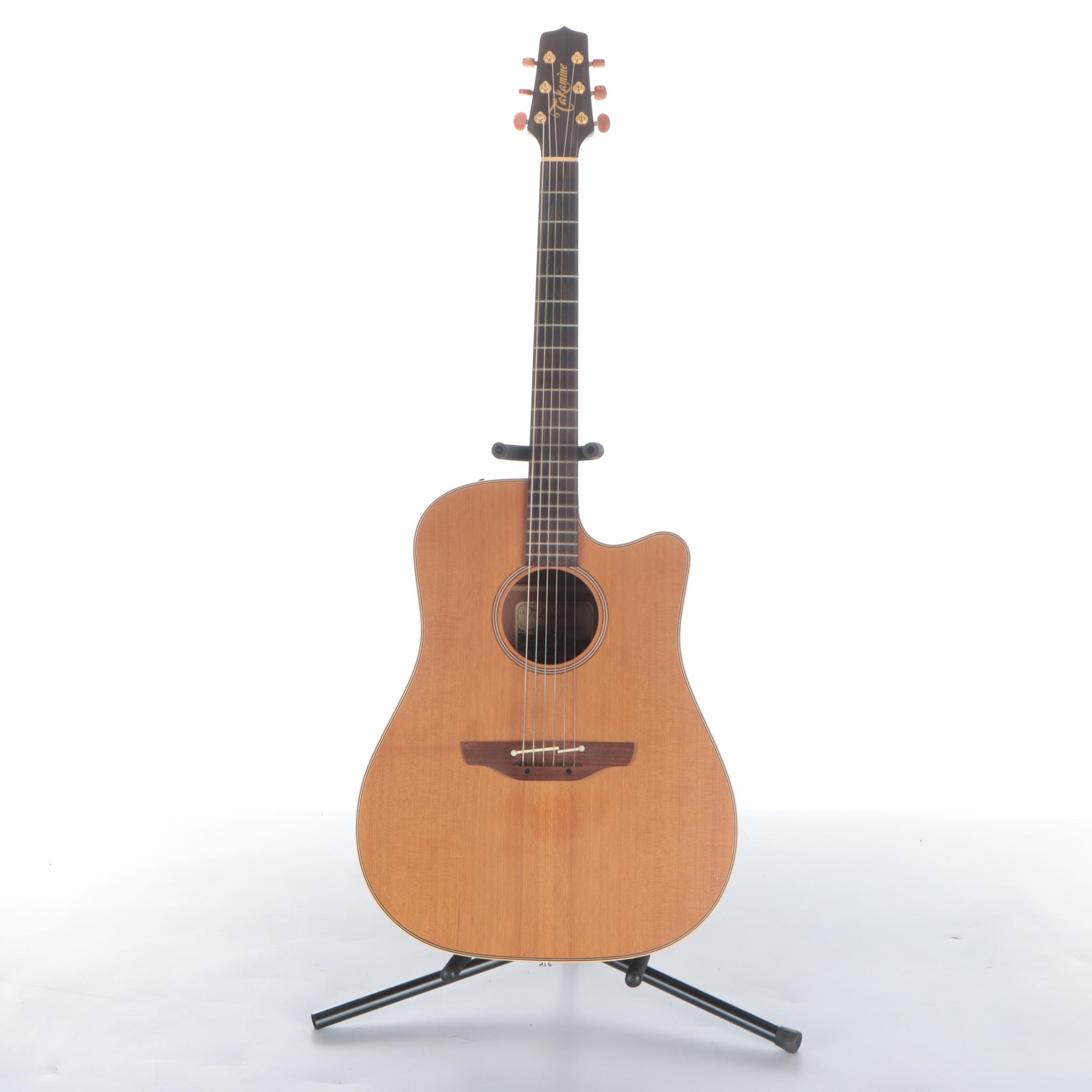 Takamine EAN10C Acoustic-Electric Guitar with Hardshell Case, Early 21st Century