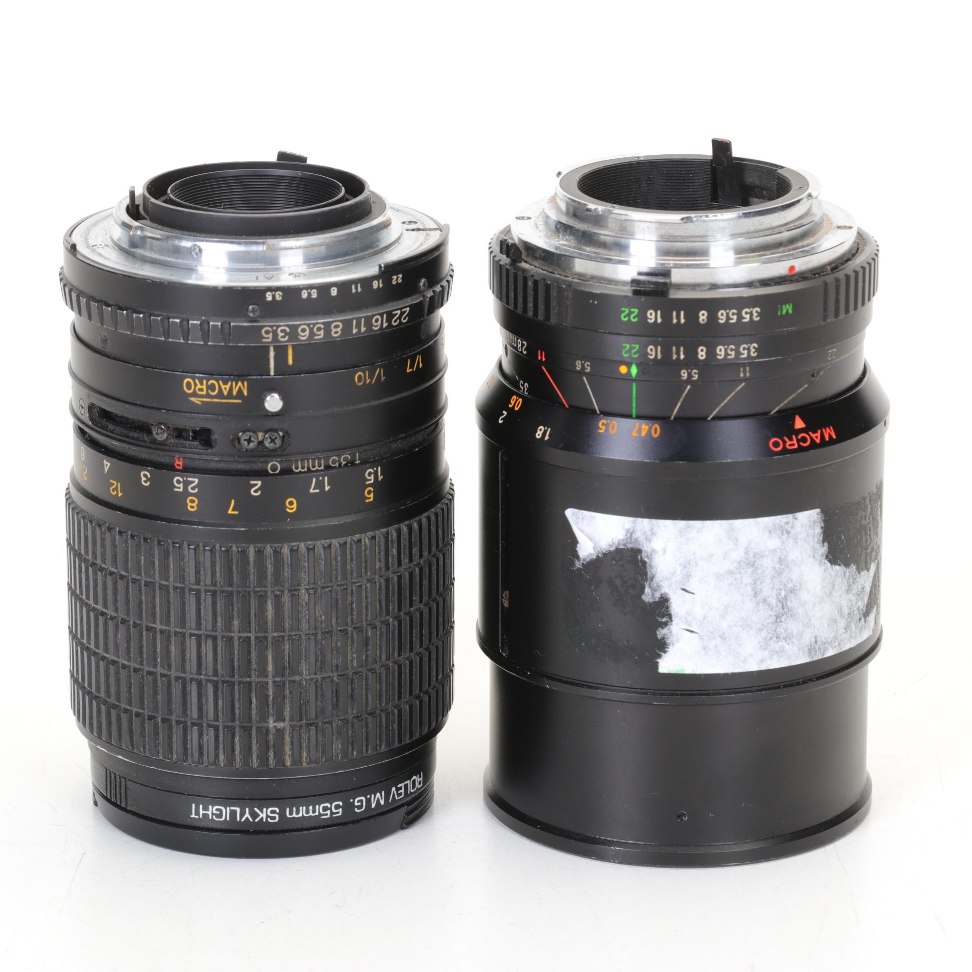 Digital and 35mm Still Camera Lenses