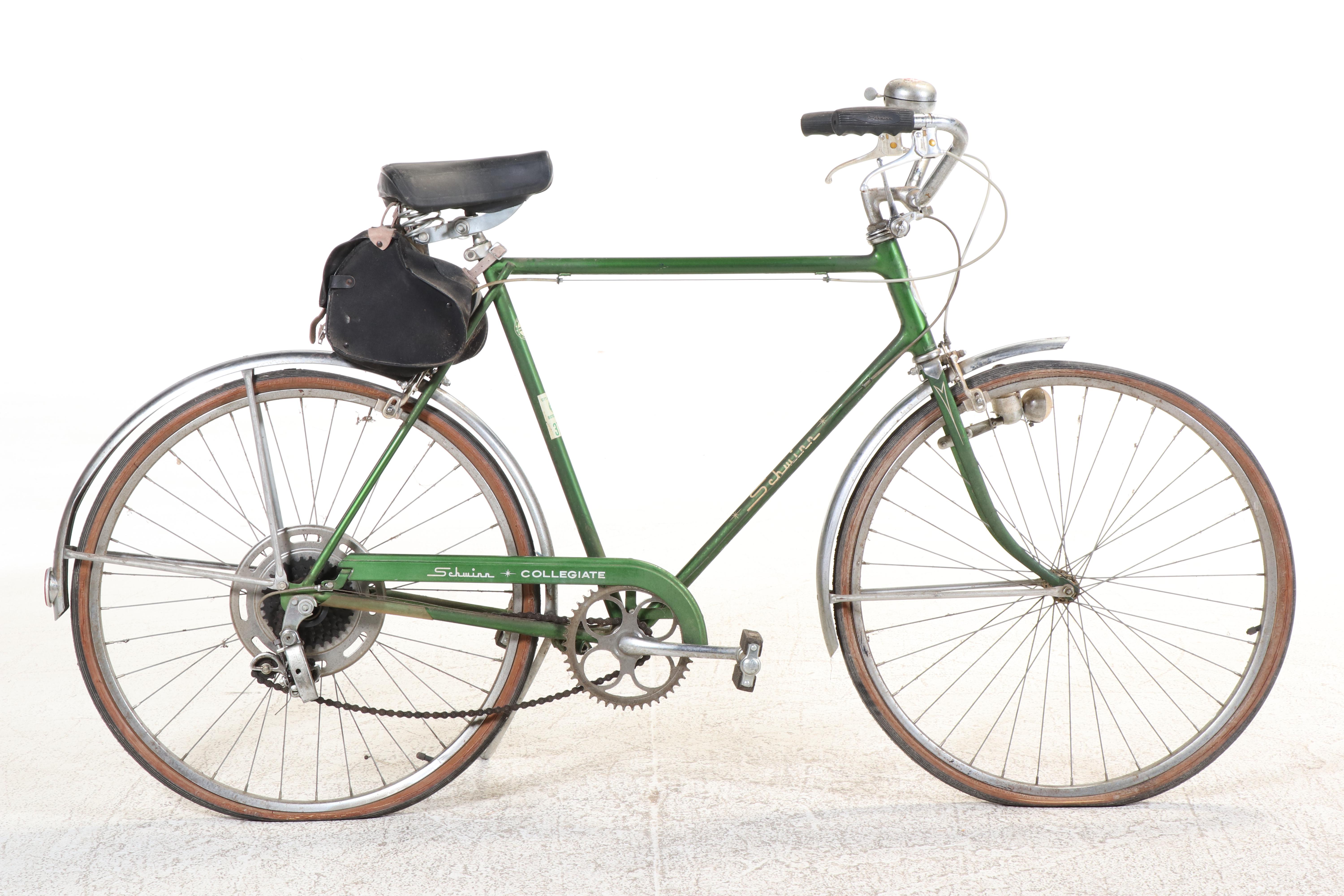 Schwinn Collegiate Green Bicycle, 1970s