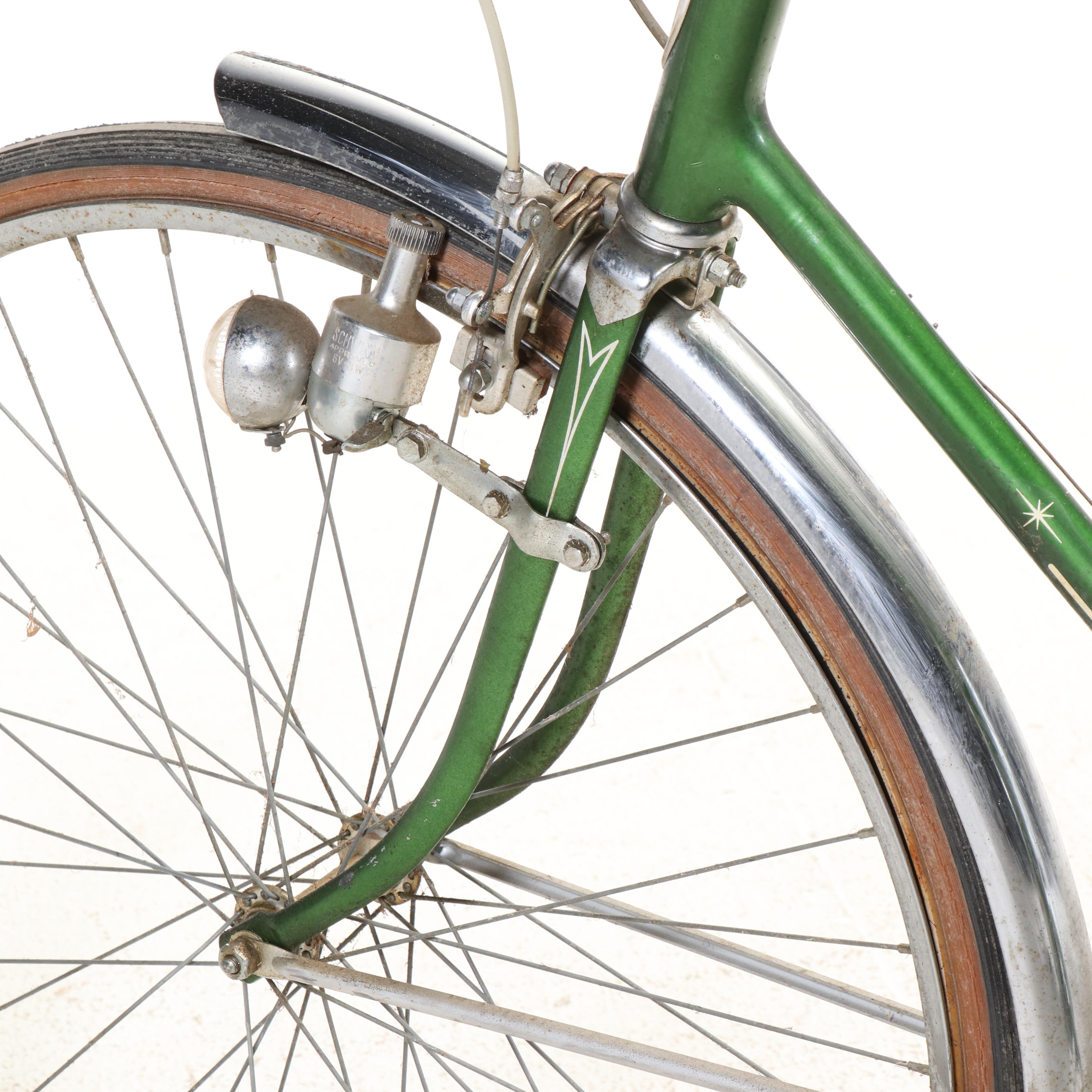 Schwinn Collegiate Green Bicycle, 1970s