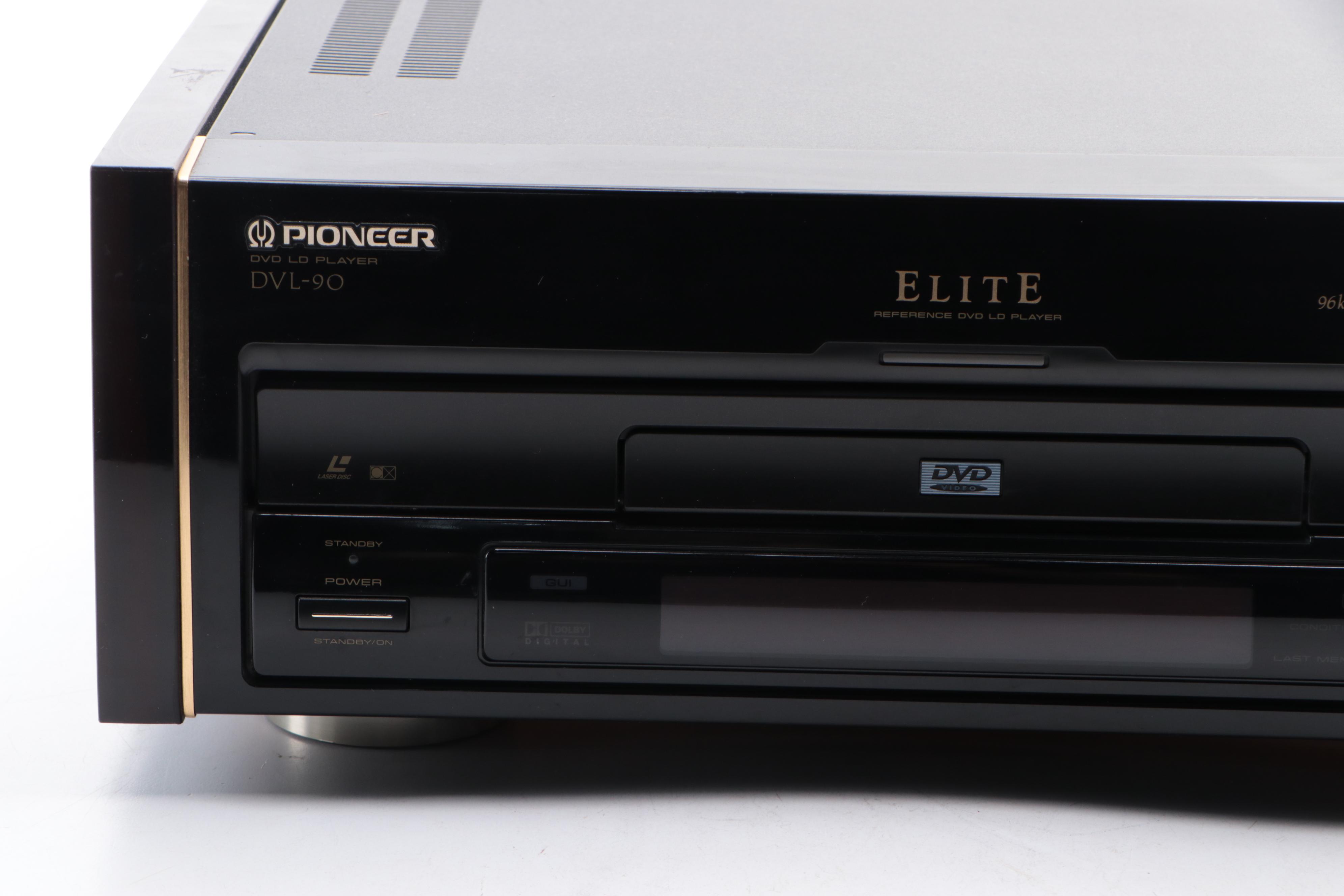 Pioneer Elite DVL-90 Reference DVD LaserDisc Player, 1997