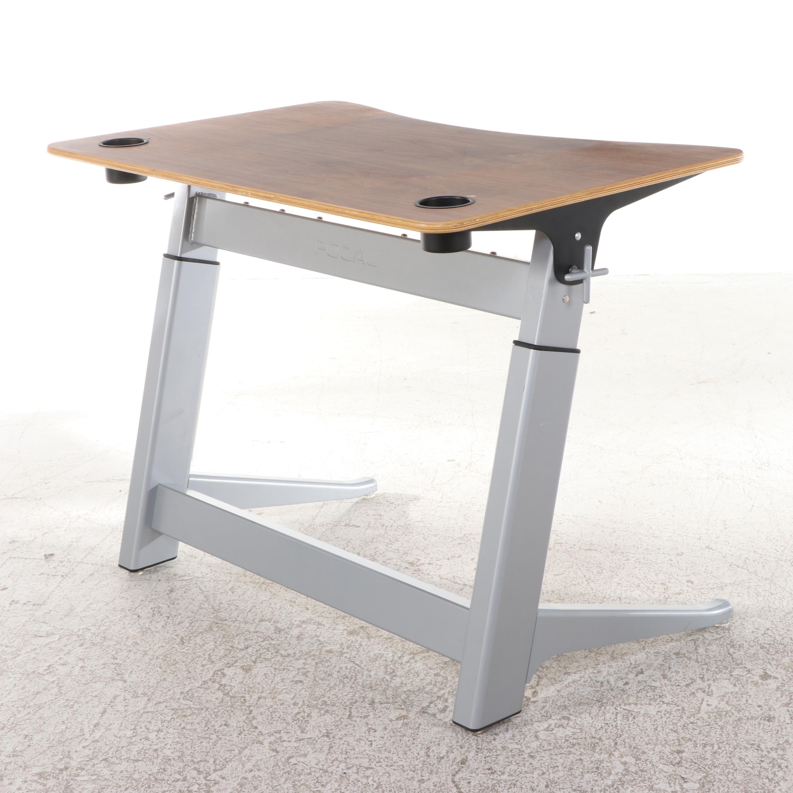 Focal Upright Furniture "Locus" Desk and Stool