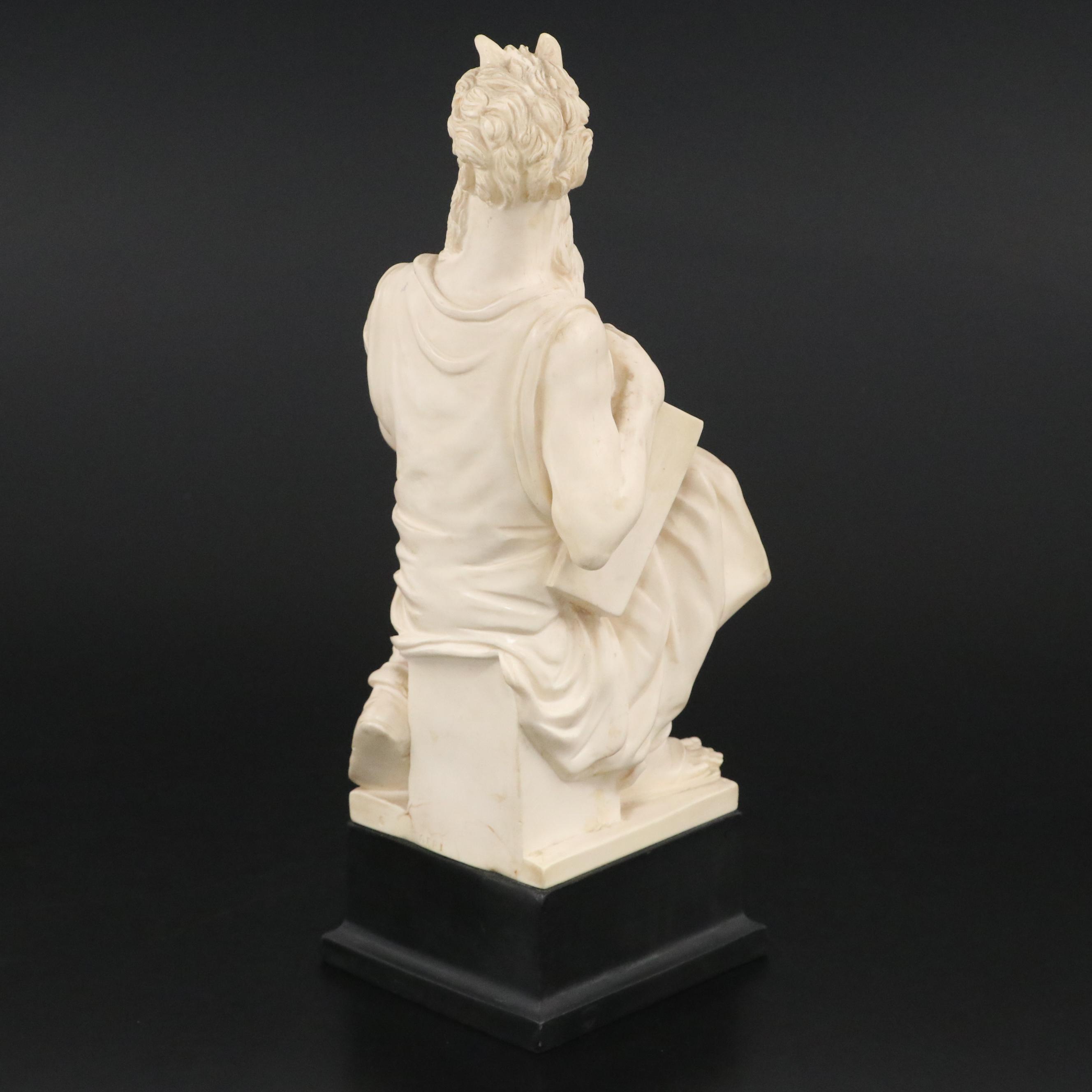 Resin Figurine "Moses" After Michelangelo