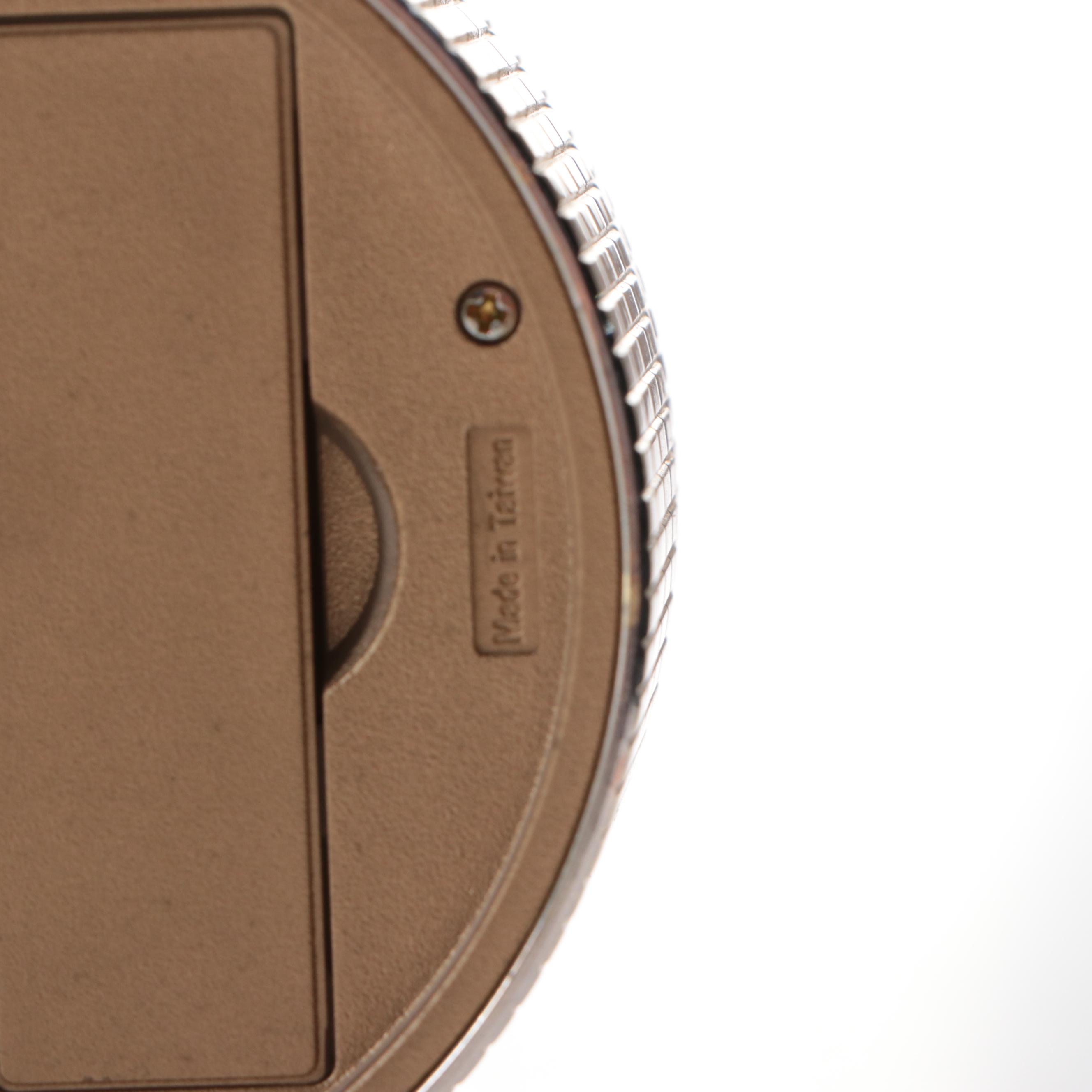 Brass Battery-Powered Desk Clock with Brass Duck Planters and Figurine