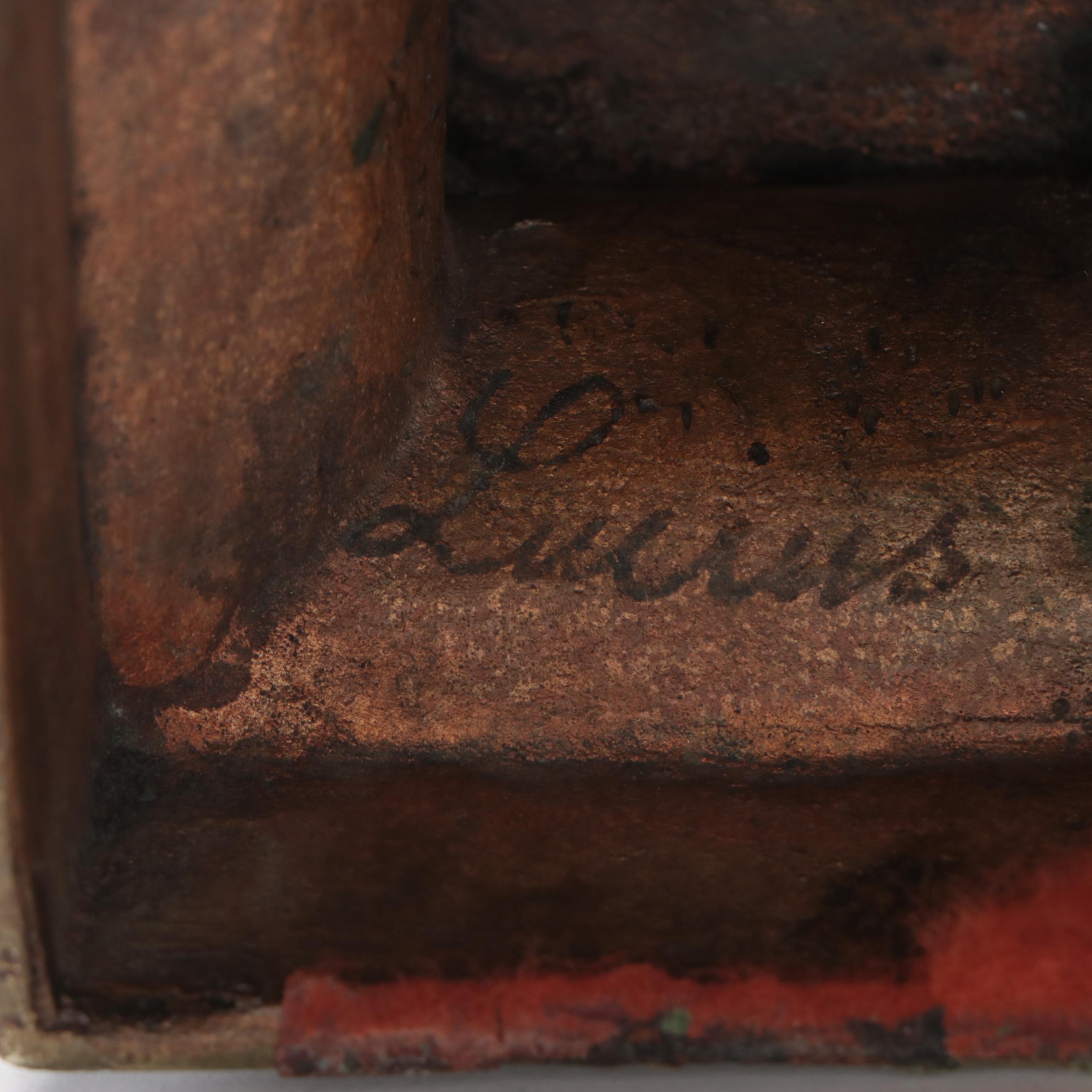 Bronze Bust of Roman Emperor Lucius Verus