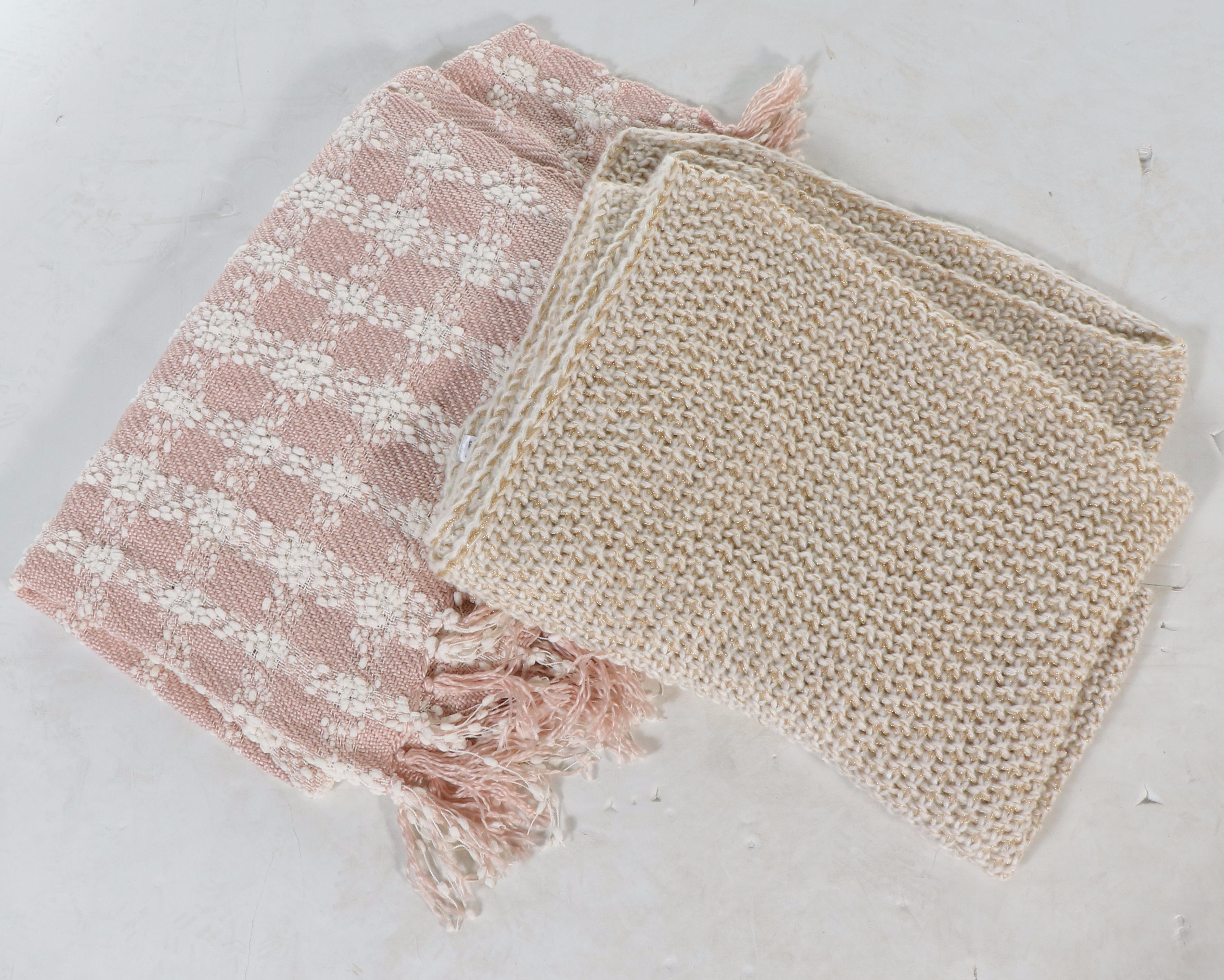 Pair of Pier 1 Imports Giltwood and Upholstered Demi-Wing Armchairs