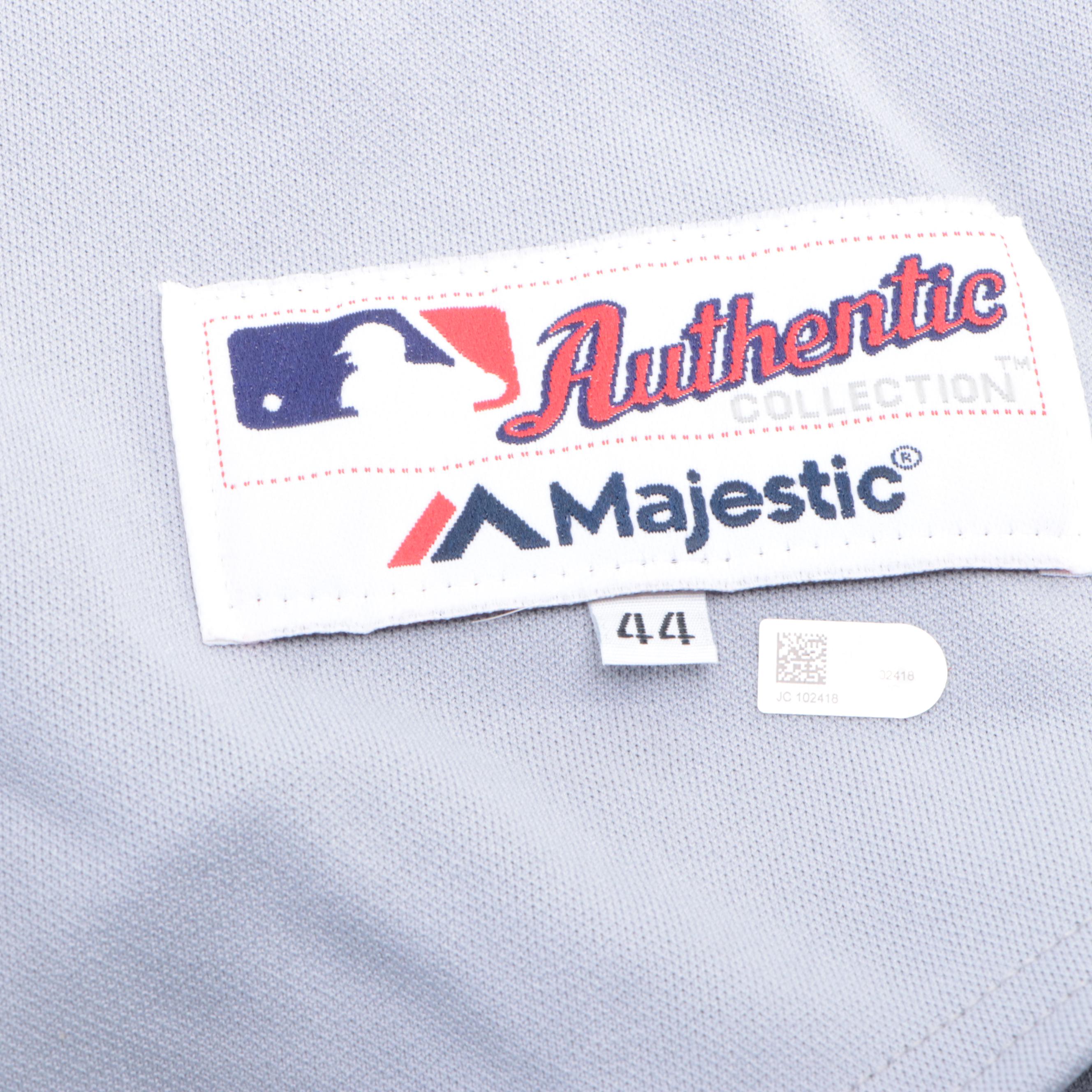 Brandon Phillips Game Worn Cincinnati Reds "Tigers" Baseball Jersey and Pants