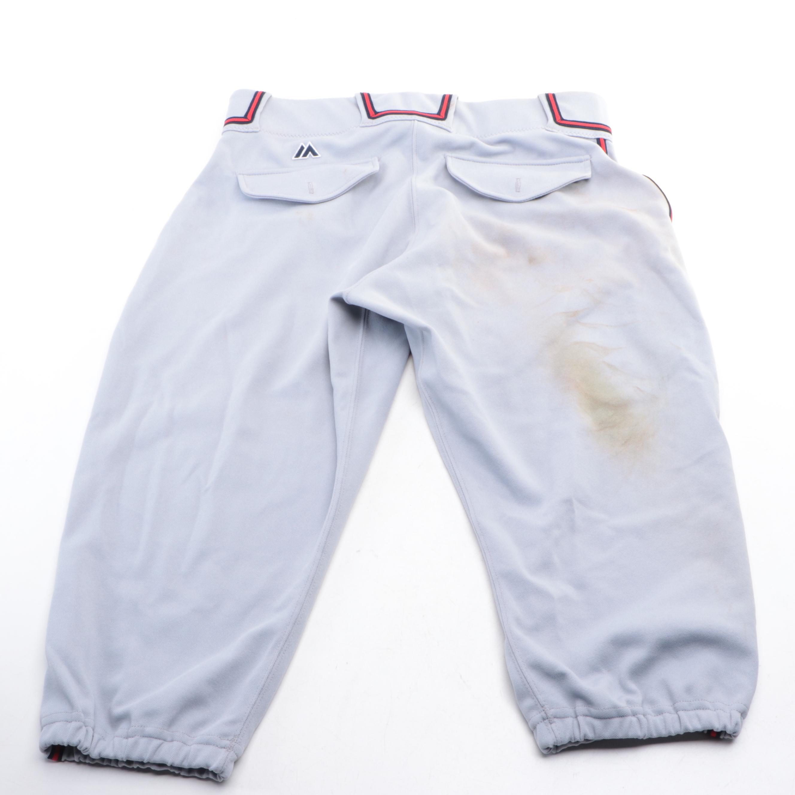 Brandon Phillips Game Worn Cincinnati Reds "Tigers" Baseball Jersey and Pants